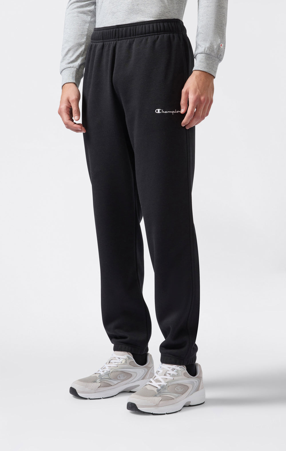 Pantaloni Uomo con Polsino Elastico e Interno Felpato Icons