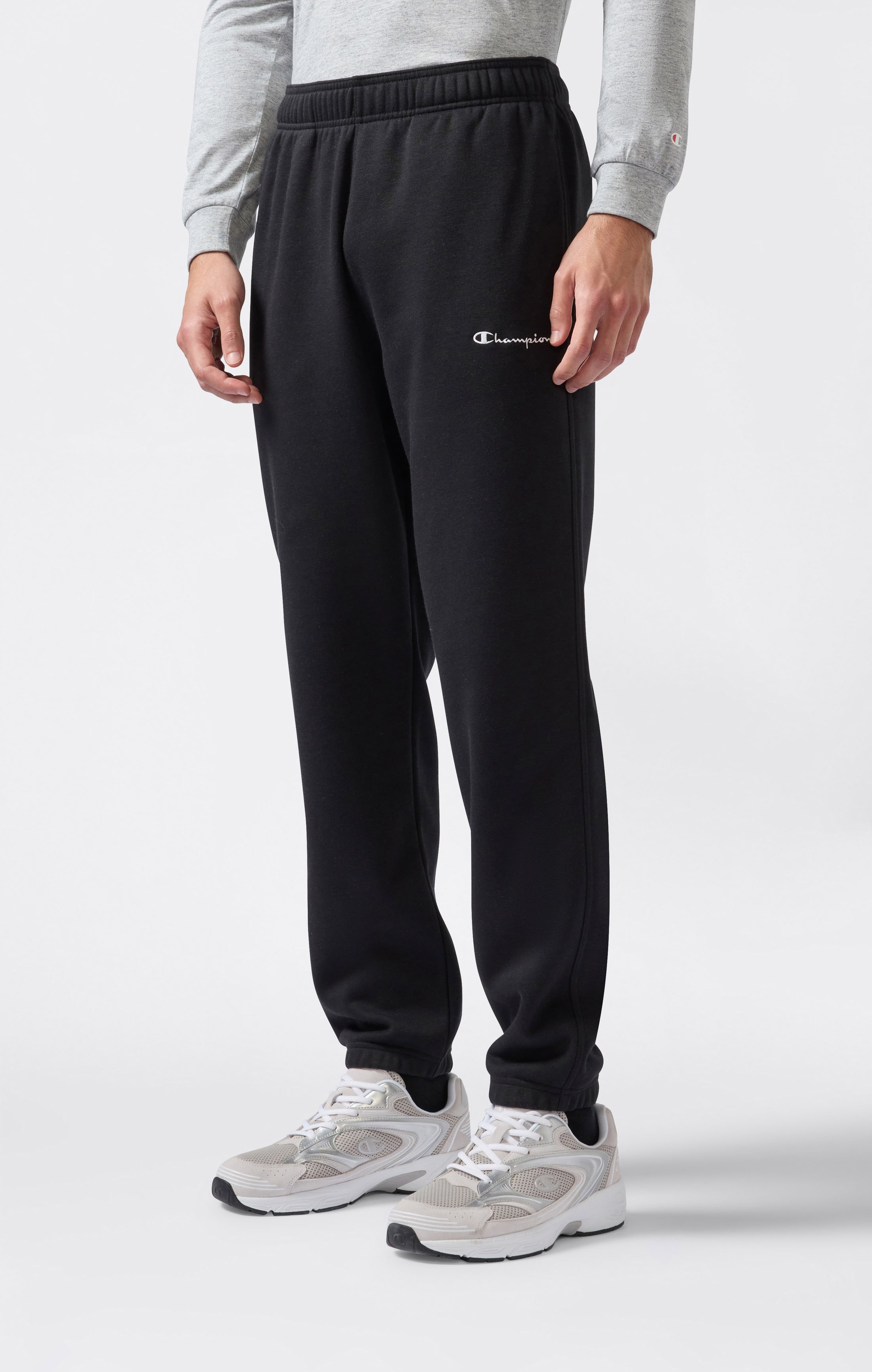 Pantaloni Uomo con Polsino Elastico e Interno Felpato Icons