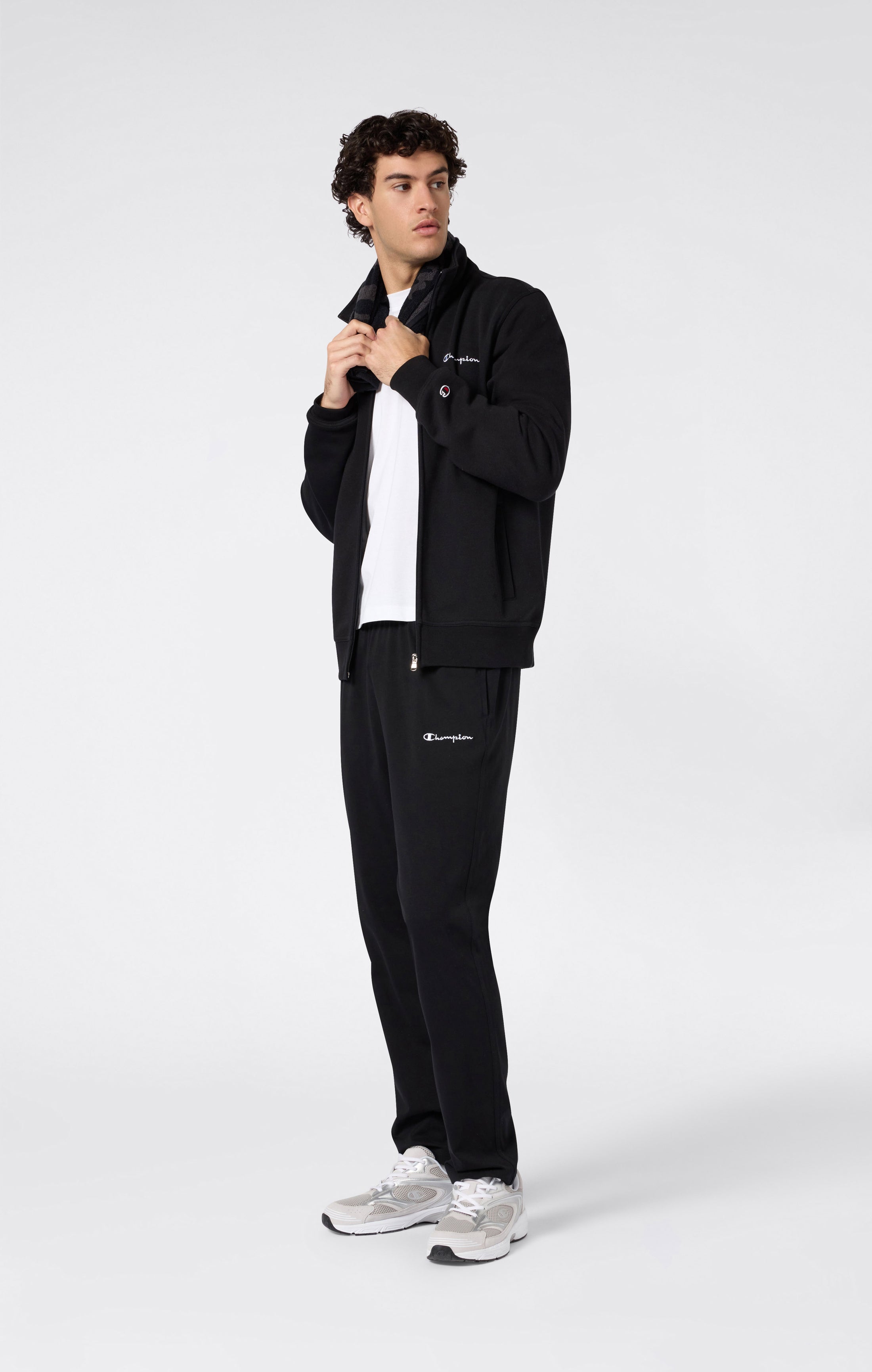 Pantalon Homme en Jersey à Ourlet Droit Icons