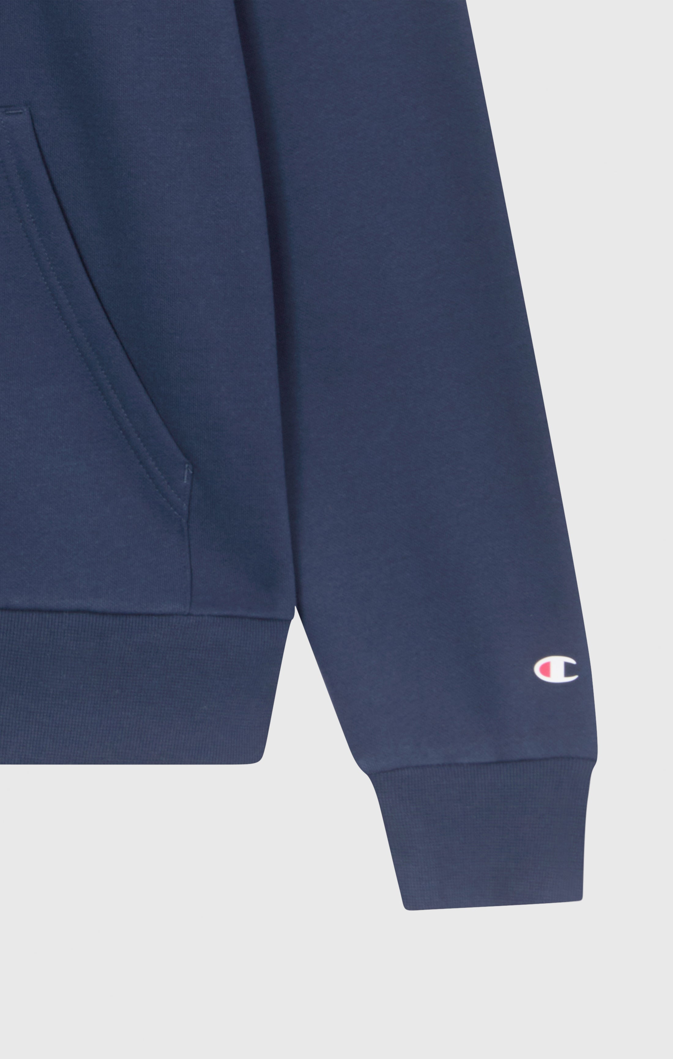 Kapuzen-Sweatshirt für Herren mit angerautem Innenmaterial und Script-Logo