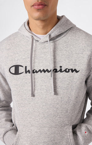 Men’s Fleece Hoodie Script Logo