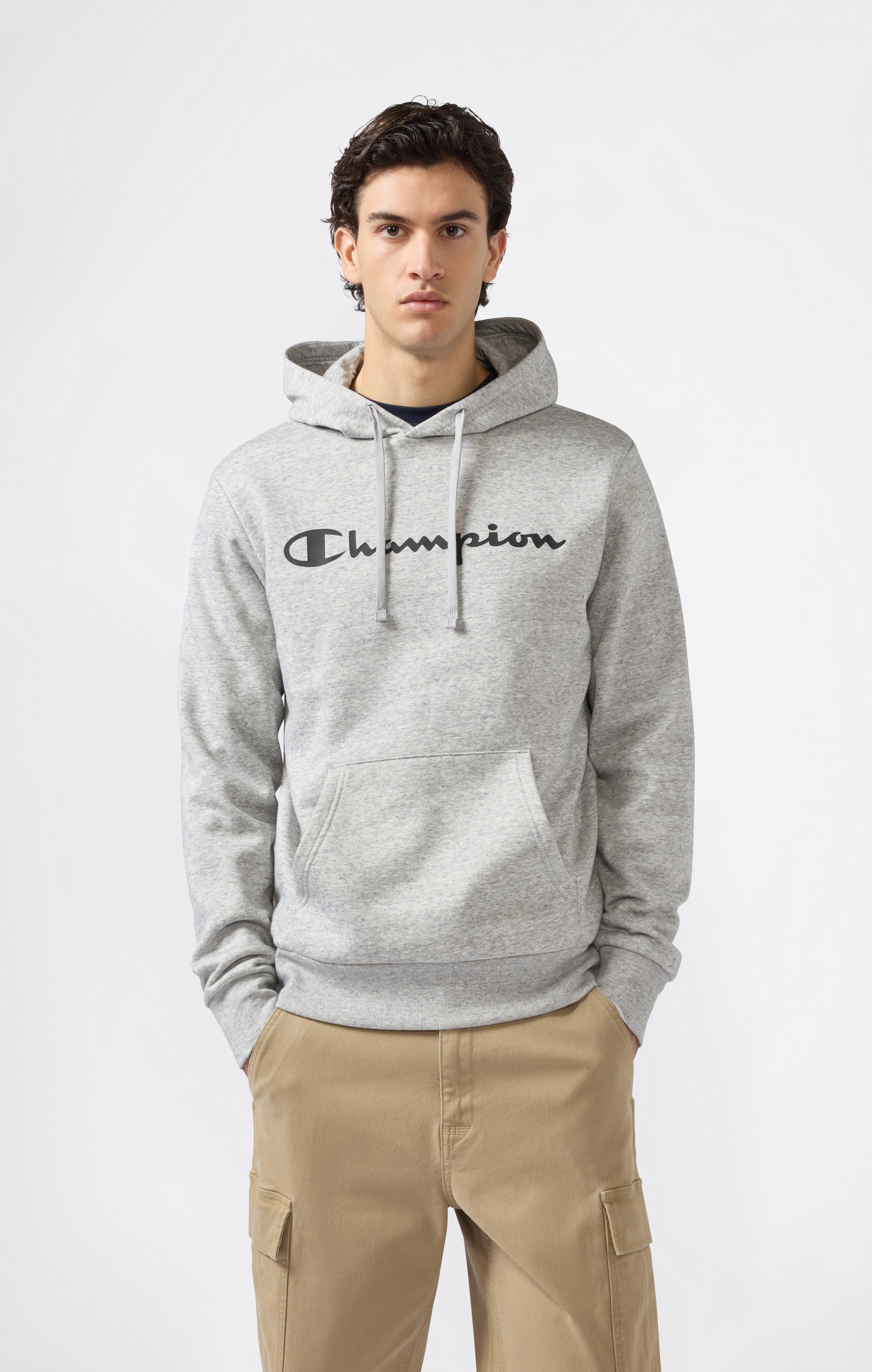 Men’s Fleece Hoodie Script Logo