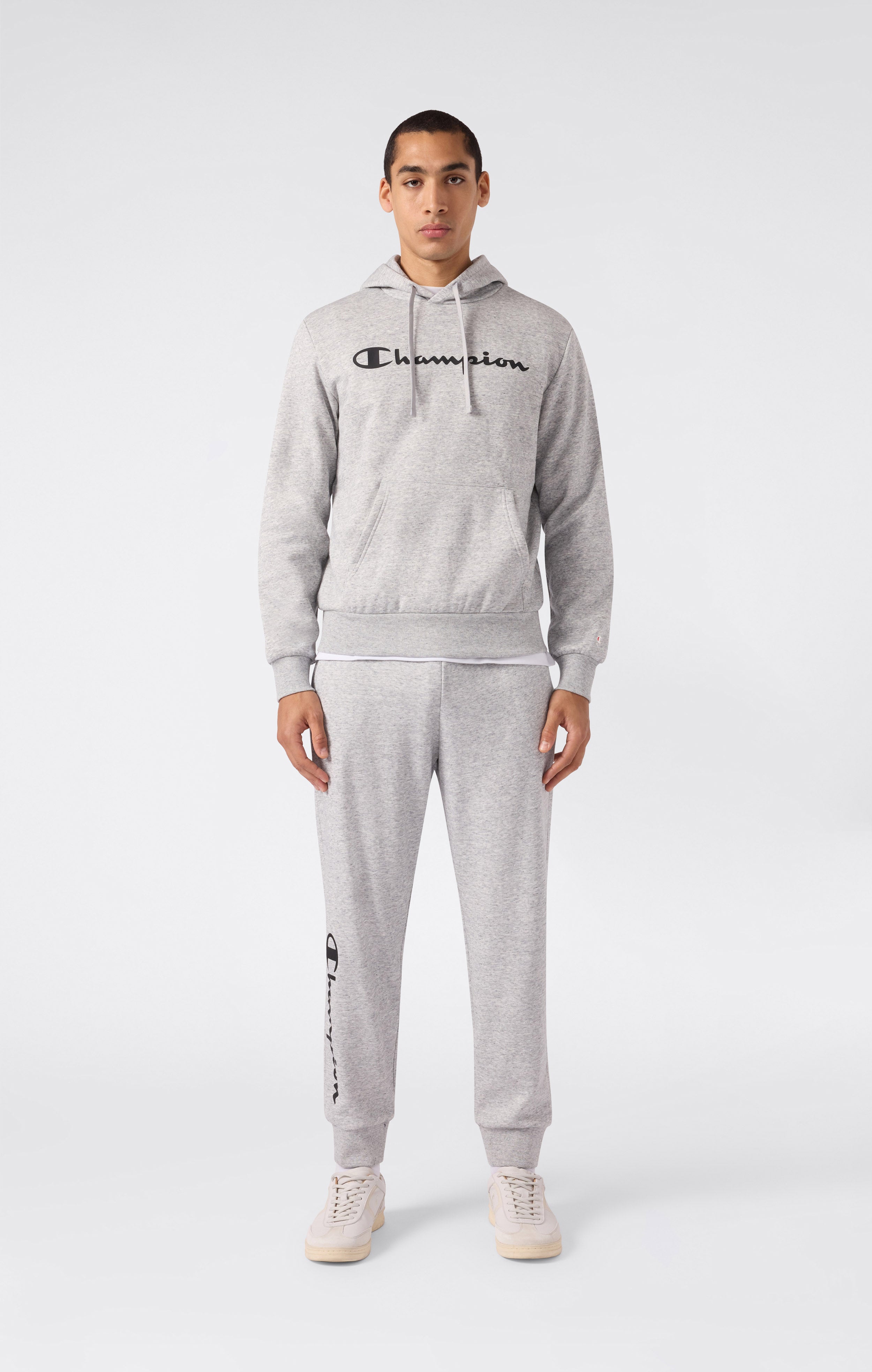 Men’s Fleece Hoodie Script Logo
