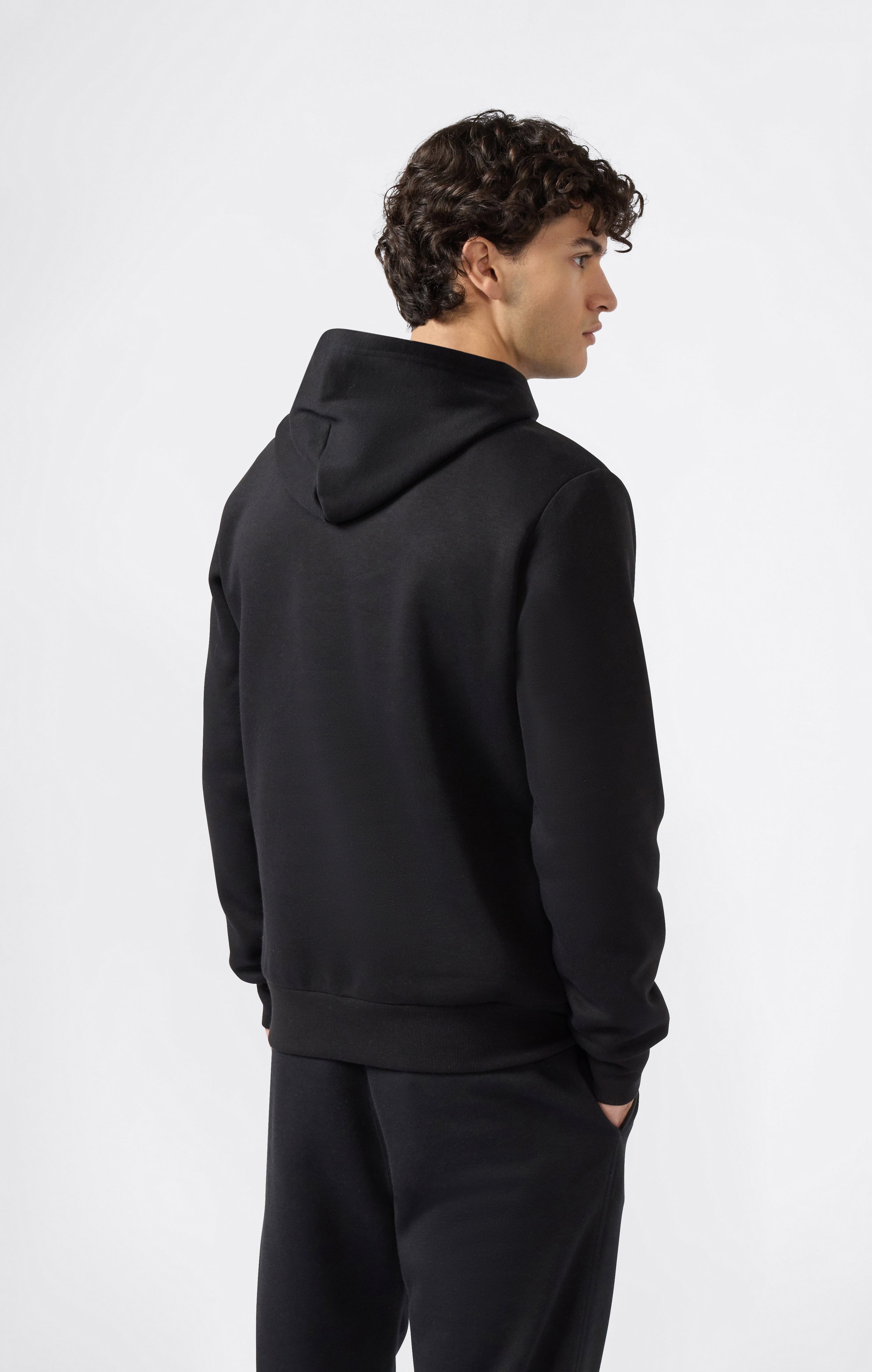 Men’s Fleece Hoodie Script Logo