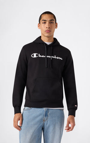 Men’s Fleece Hoodie Script Logo