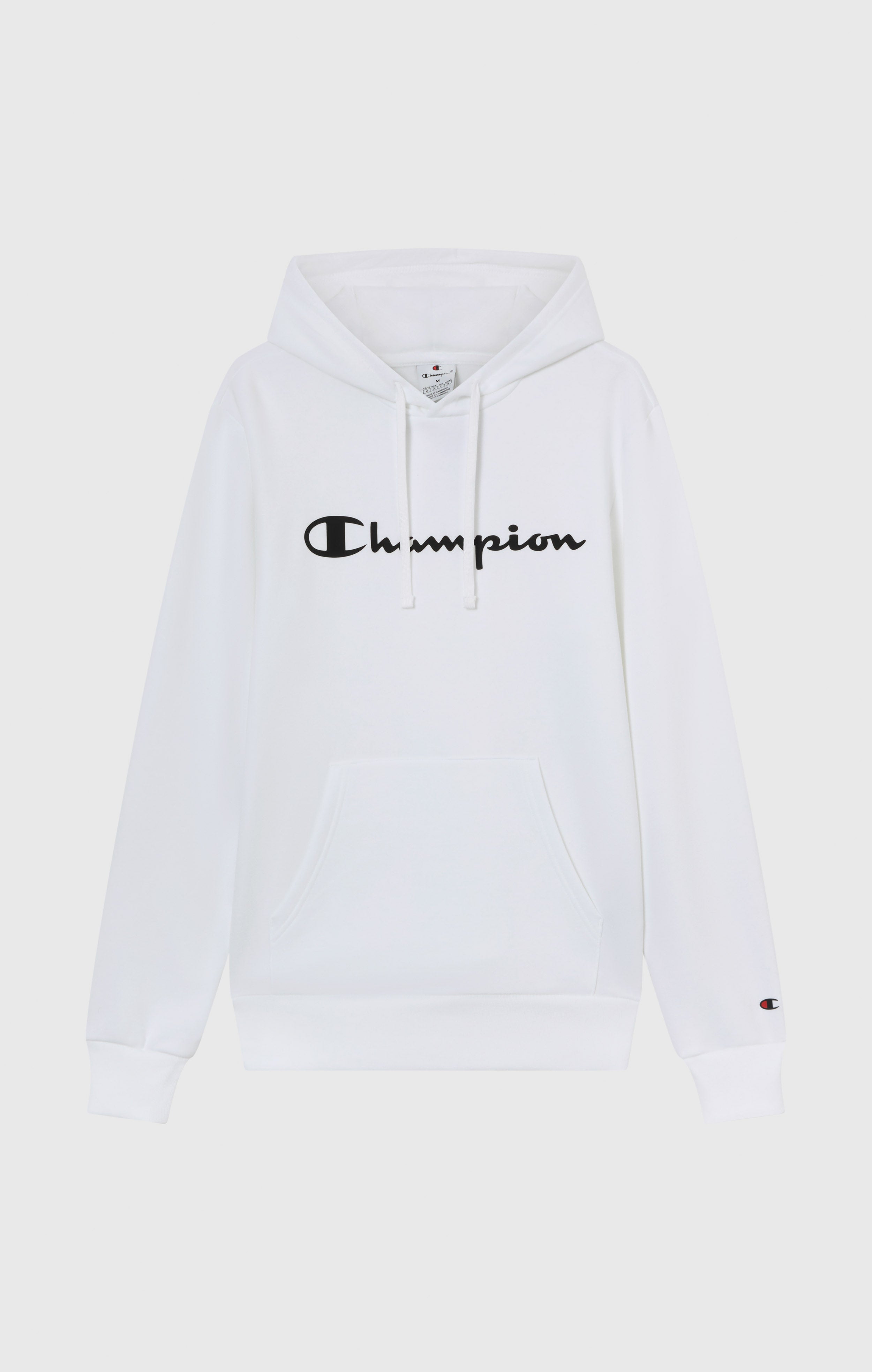 Felpa con Cappuccio da Uomo con interno felpato e Logo Script