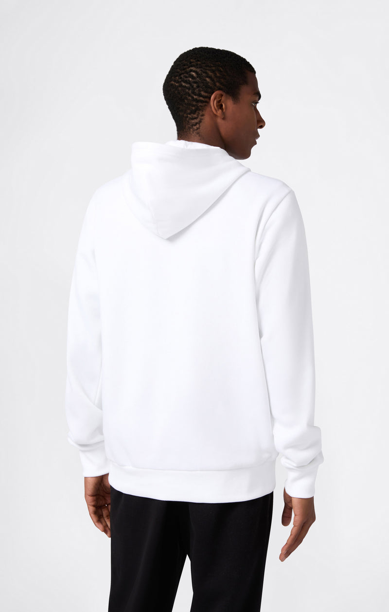Men’s Fleece Full Zip Hoodie Script Logo
