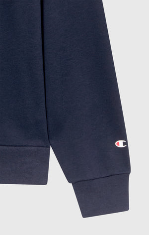 Sweat Col Rond pour Homme avec intérieur gratté et Logo Script