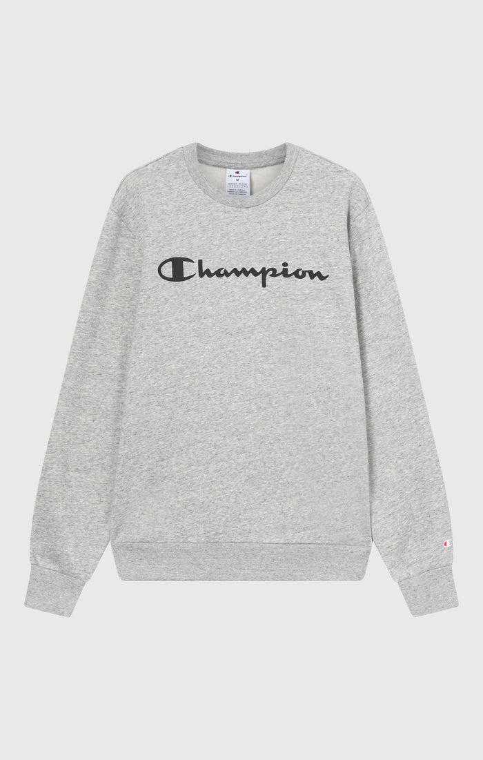 Sweat Col Rond pour Homme avec intérieur gratté et Logo Script