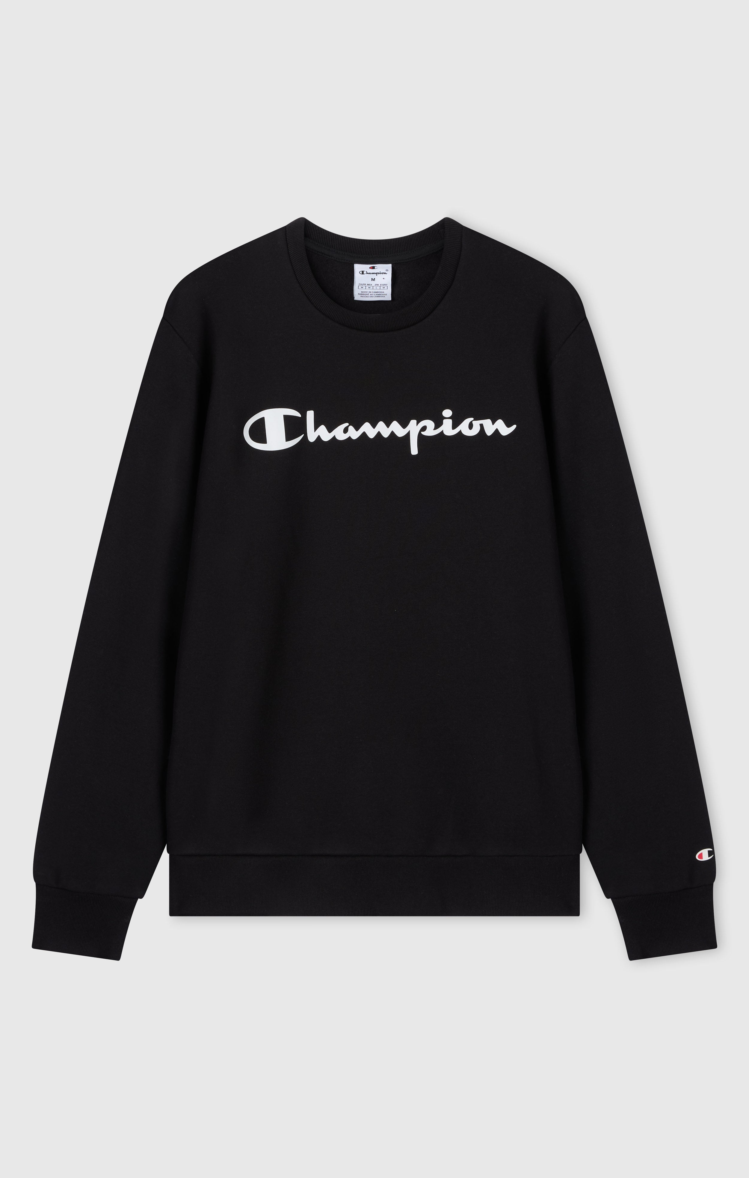 Men’s Fleece Crewneck Sweatshirt Script Logo