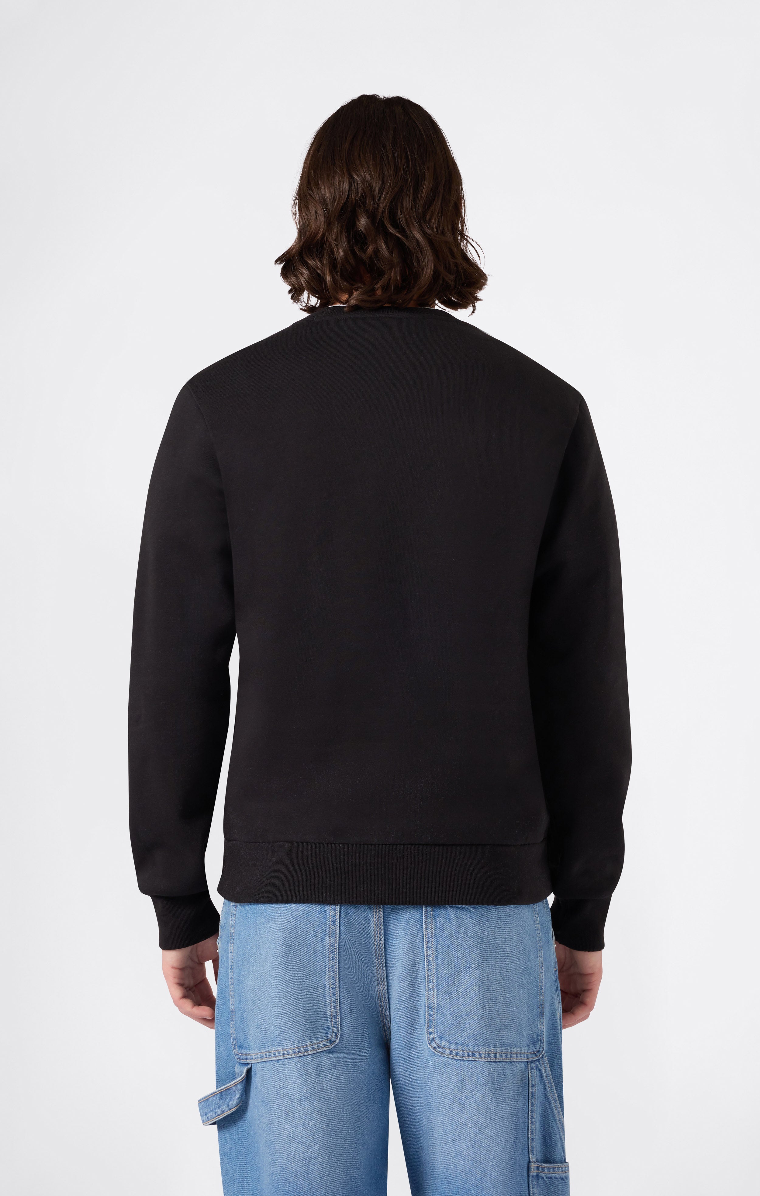 Men’s Fleece Crewneck Sweatshirt Script Logo
