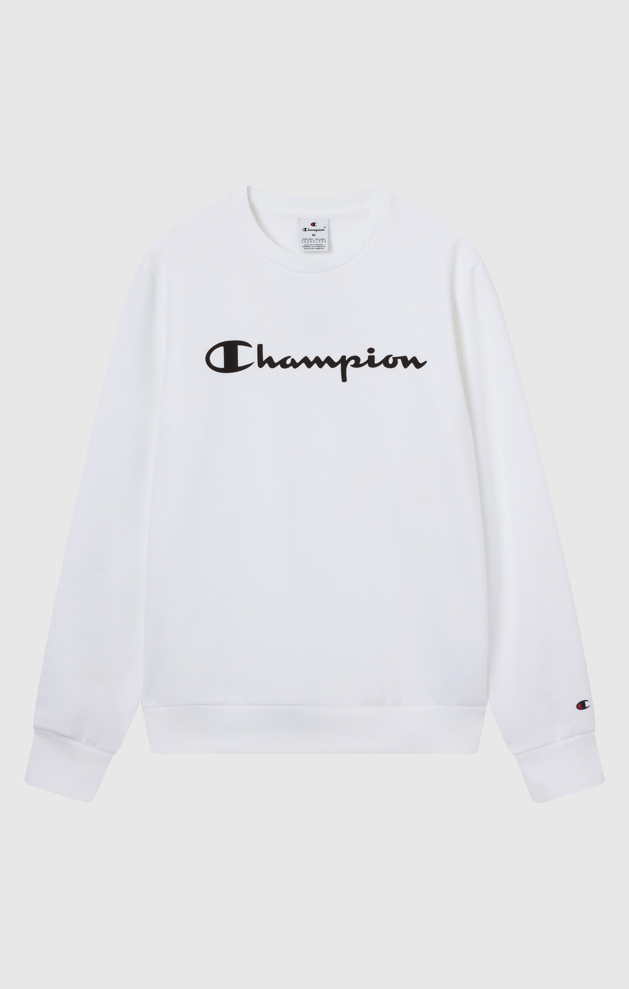 Men’s Fleece Crewneck Sweatshirt Script Logo