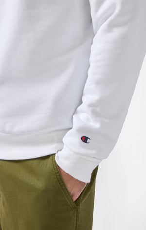 Men’s Fleece Crewneck Sweatshirt Script Logo