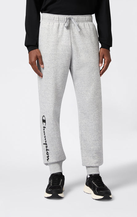 Pantaloni Jogger da Uomo con interno felpato e Logo Script