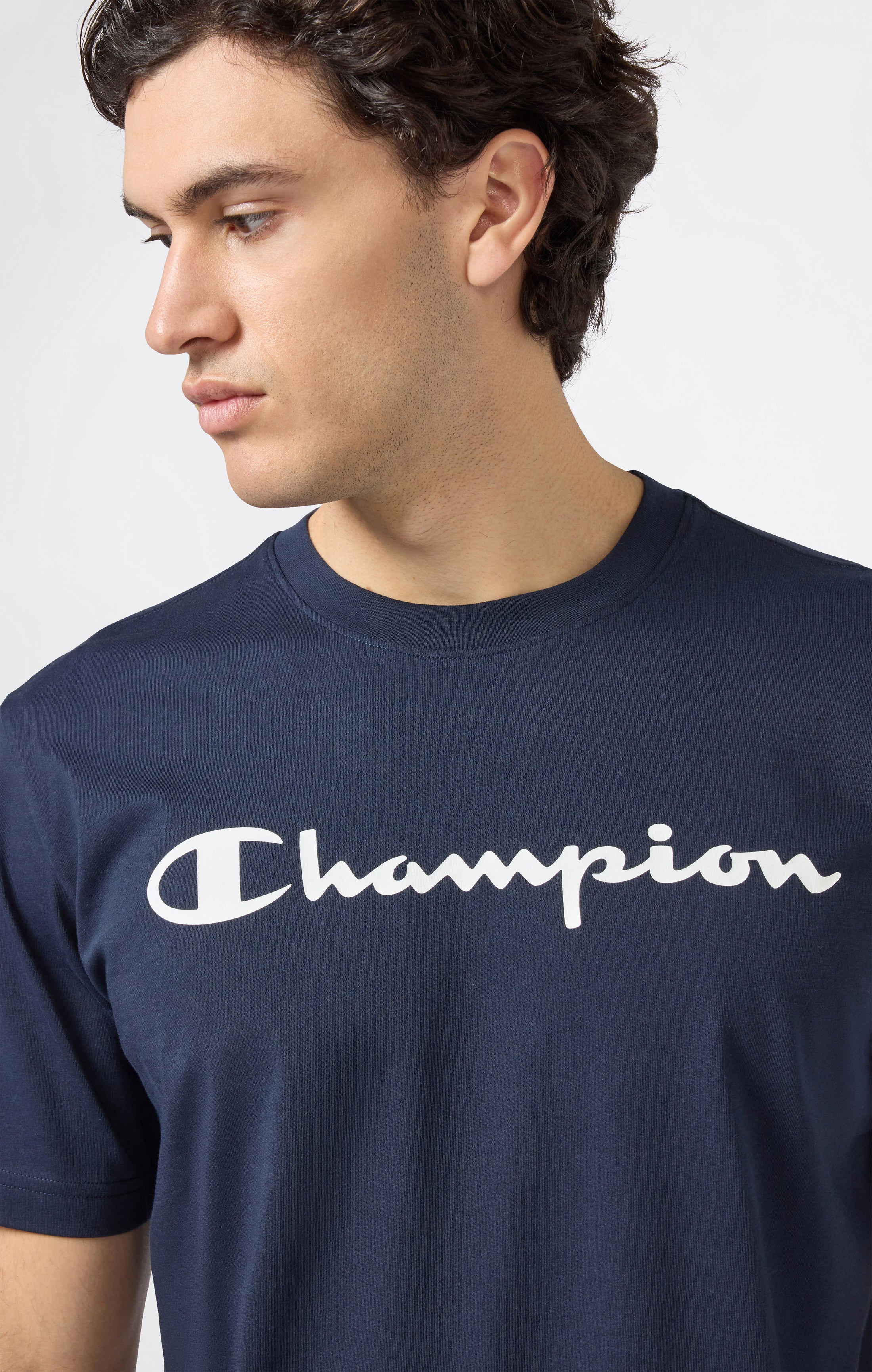 T-shirt pour Homme avec Logo Script