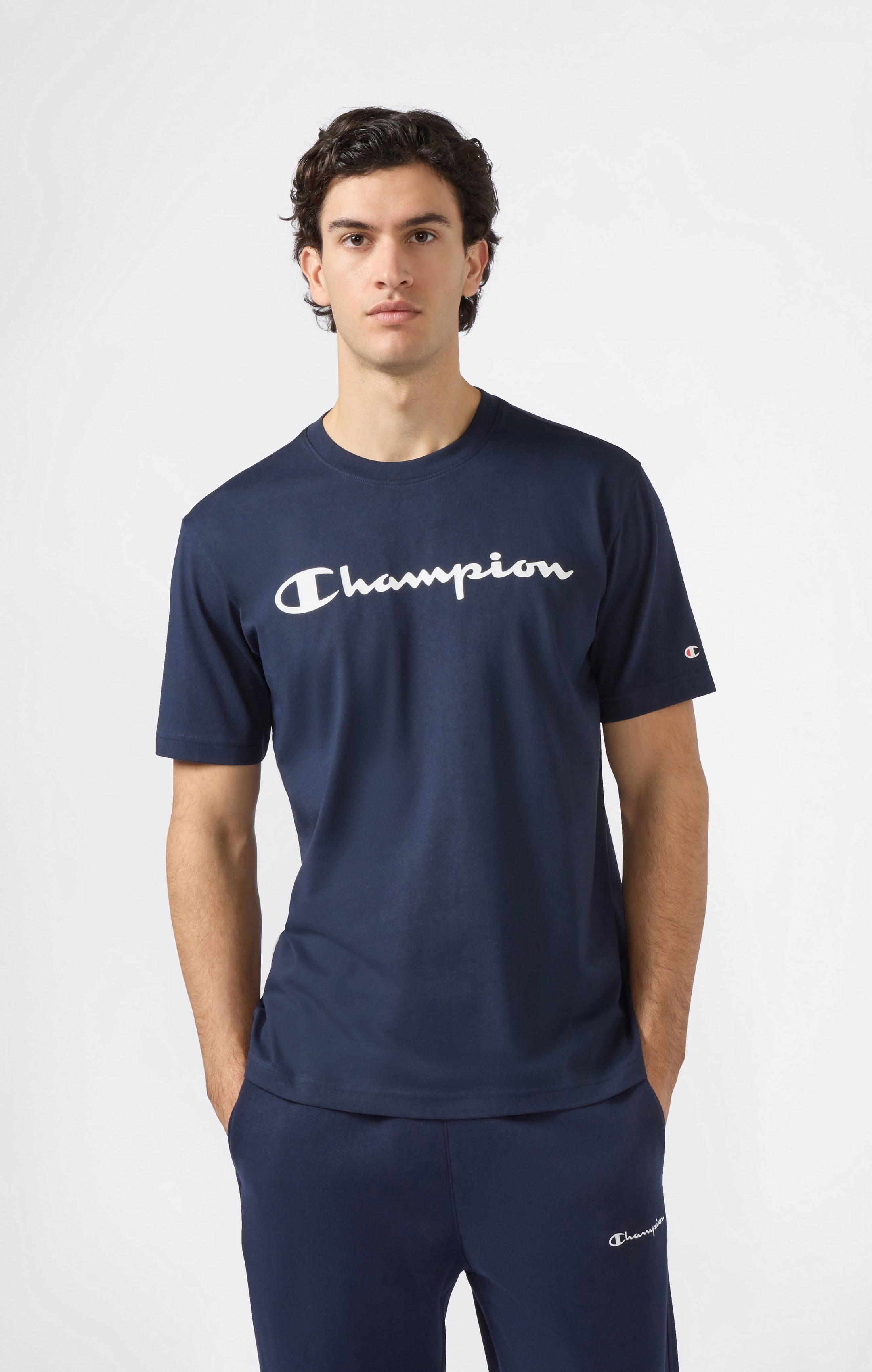 T-shirt pour Homme avec Logo Script