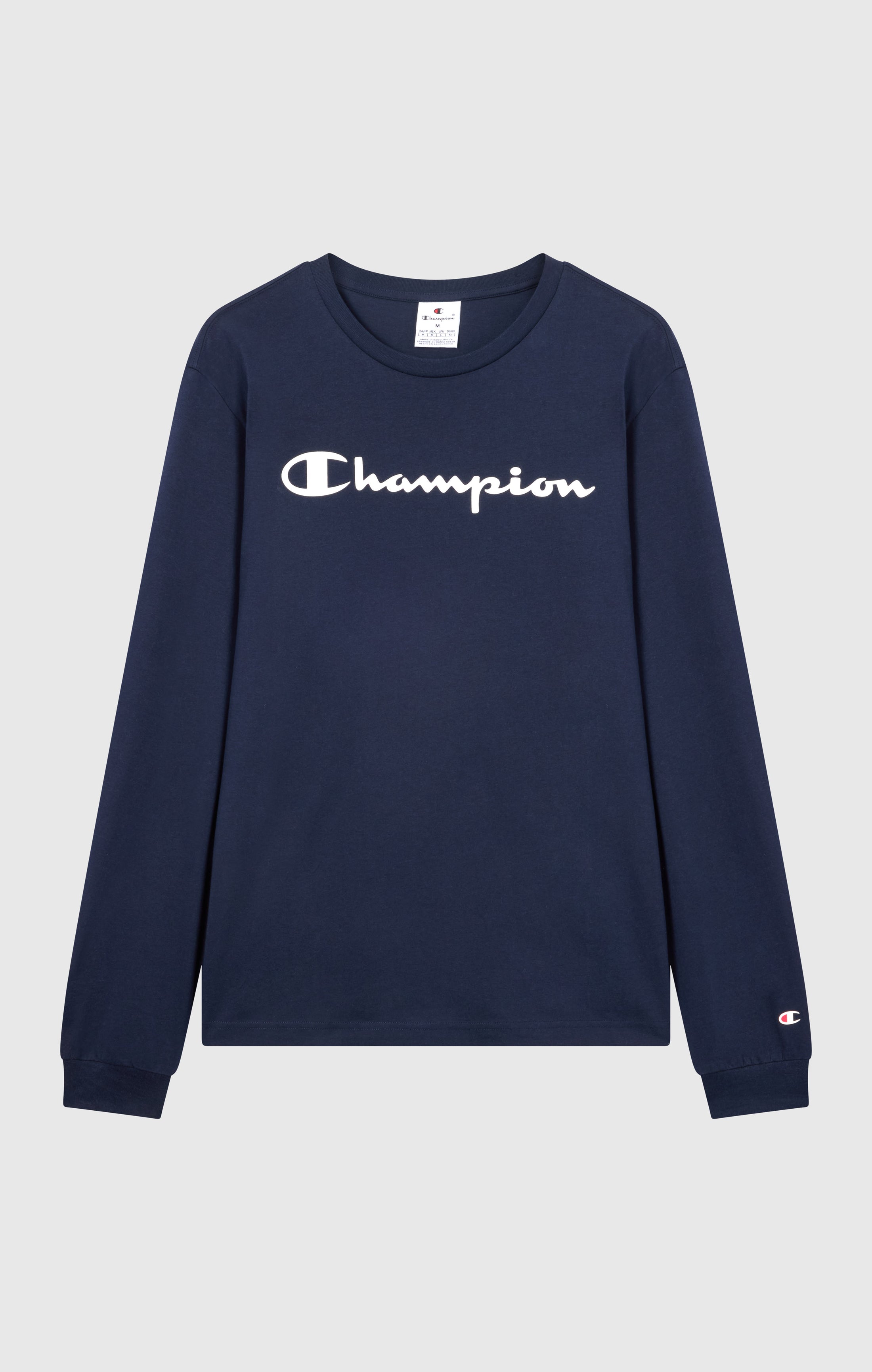 Men’s Long Sleeve T-Shirt Script Logo