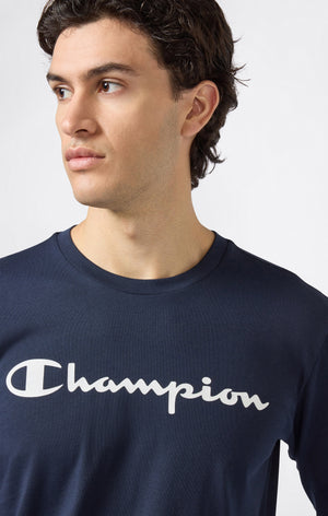 Men’s Long Sleeve T-Shirt Script Logo