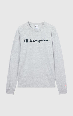 Men’s Long Sleeve T-Shirt Script Logo