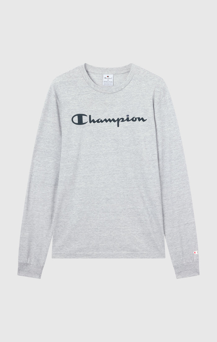 Men’s Long Sleeve T-Shirt Script Logo