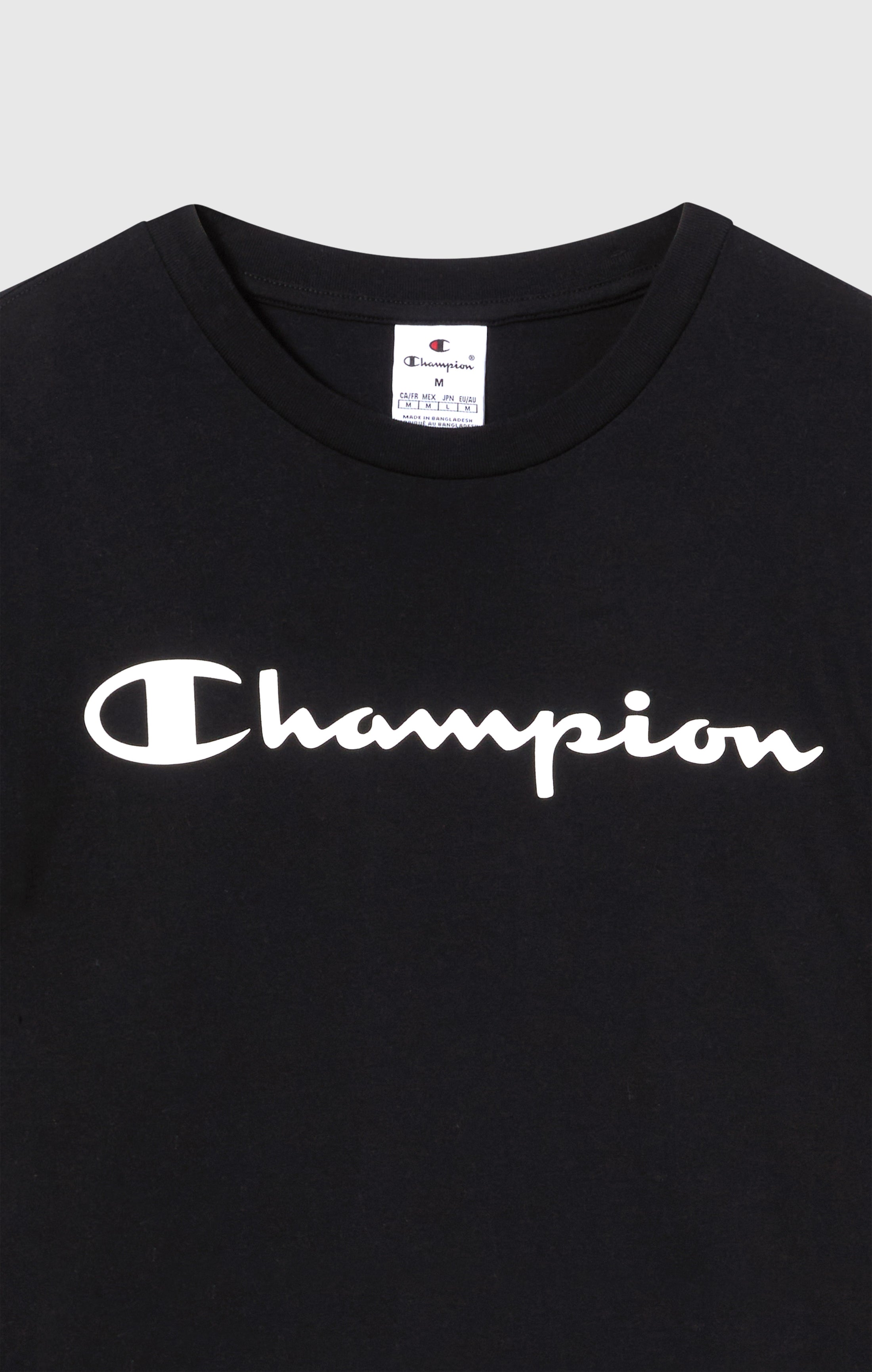 T-shirt Manches Longues pour Homme avec Logo Script