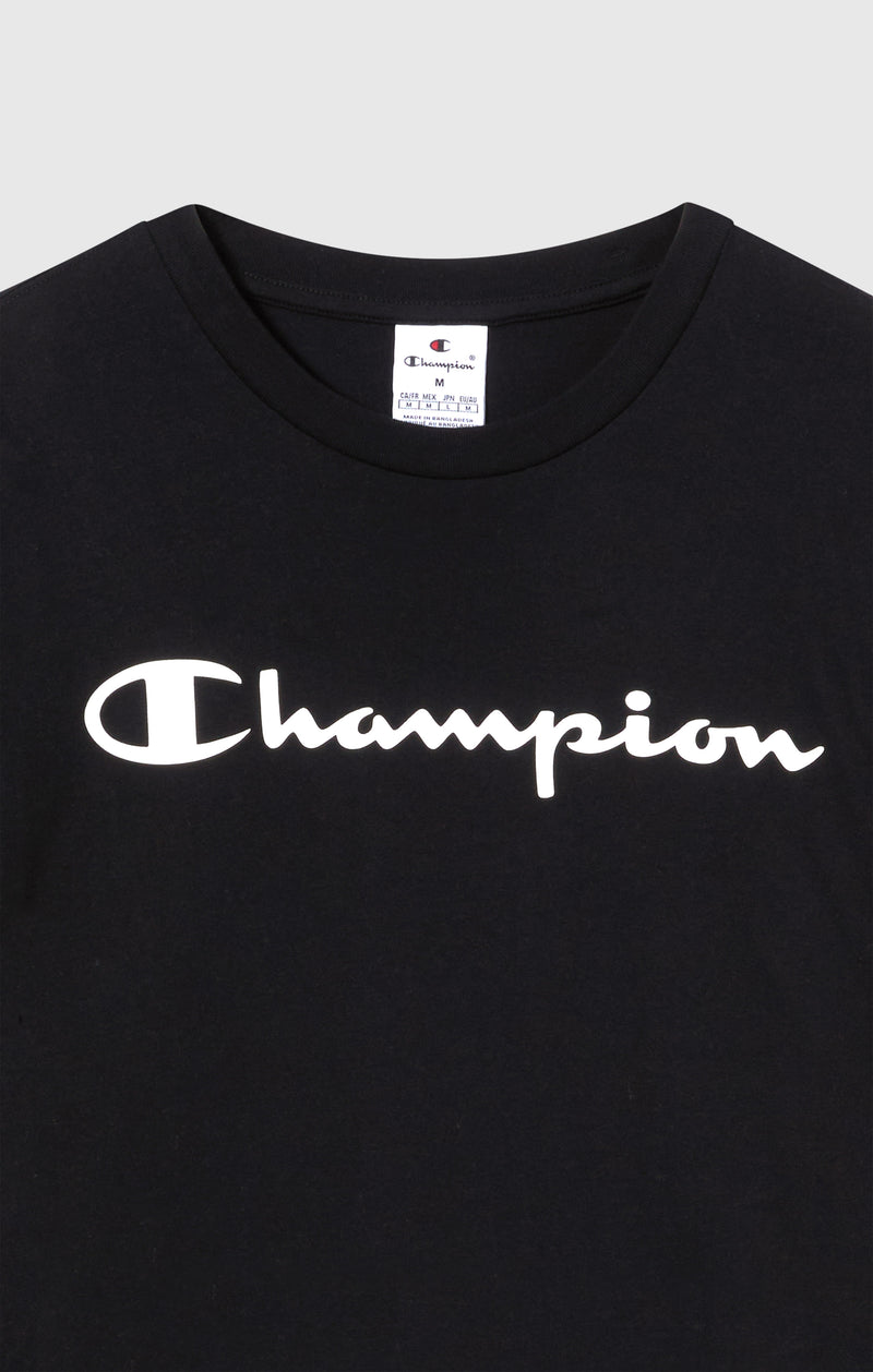 T-shirt Manches Longues pour Homme avec Logo Script