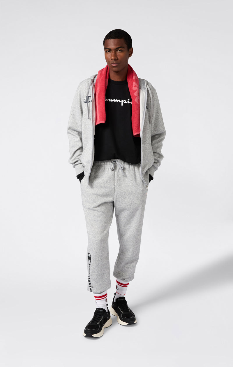 T-shirt Manches Longues pour Homme avec Logo Script