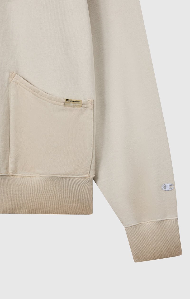 Felpa Polo Pesante A Mezza Zip e Collo Alto da Uomo Time Capsule