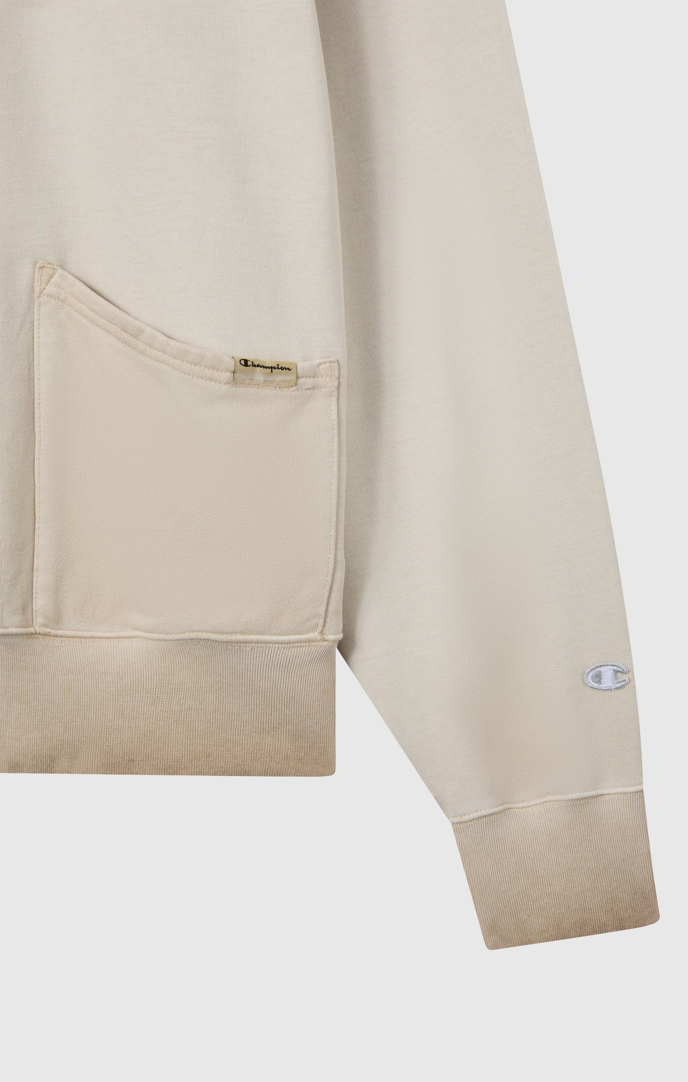 Felpa Polo Pesante A Mezza Zip e Collo Alto da Uomo Time Capsule