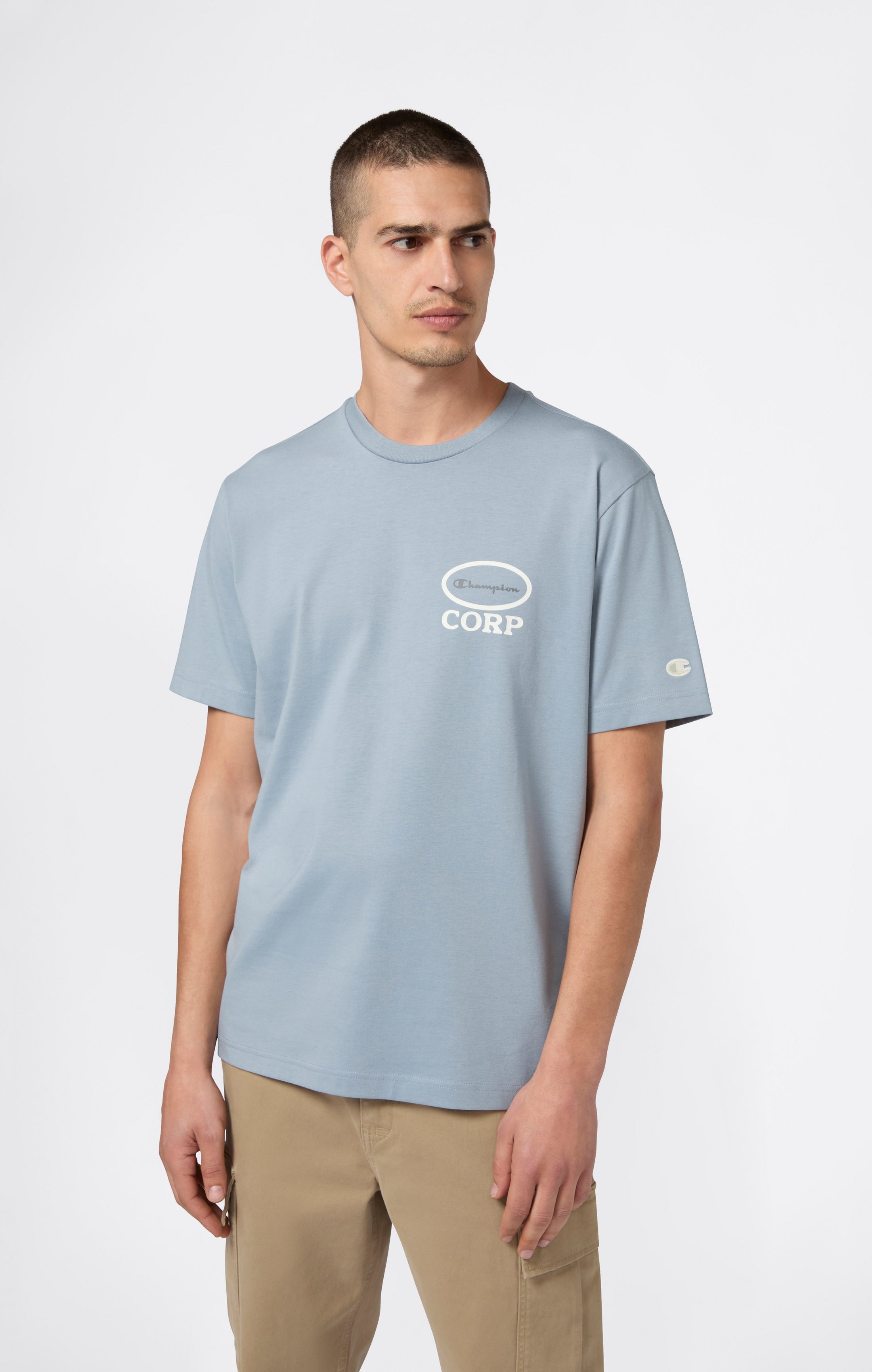 T-shirt Relax Fit da Uomo con Grafica