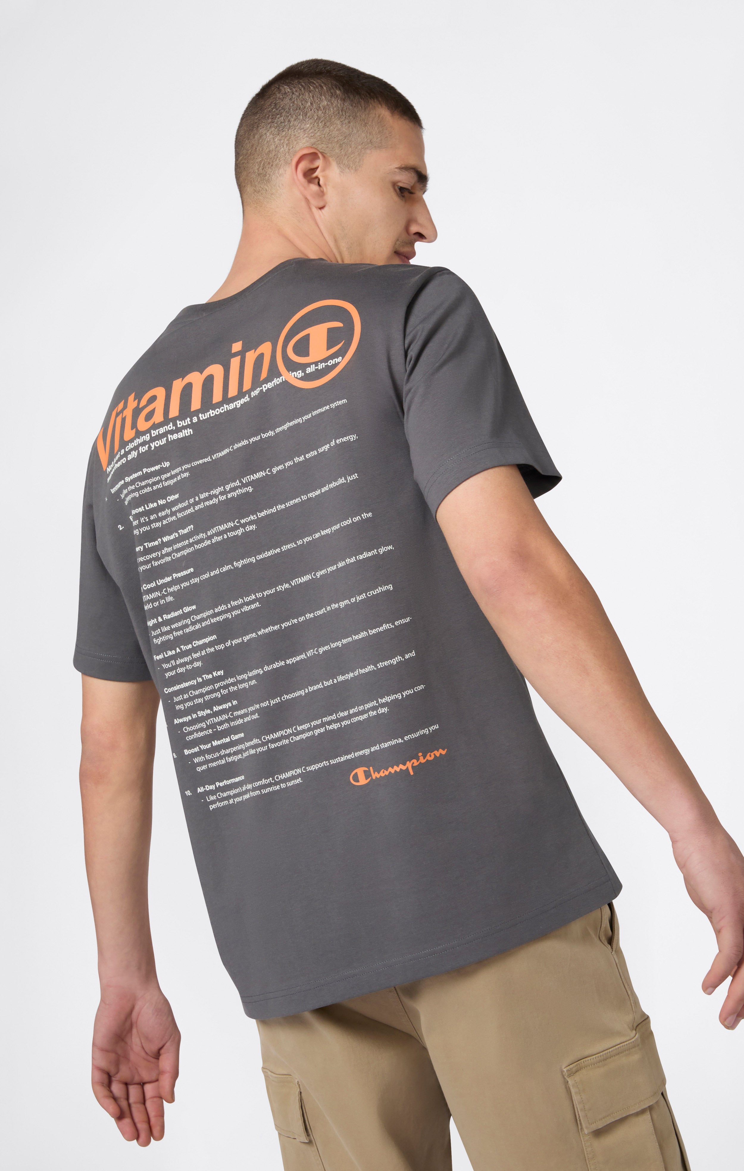 Grafik-T-Shirt Relax Fit für Herren