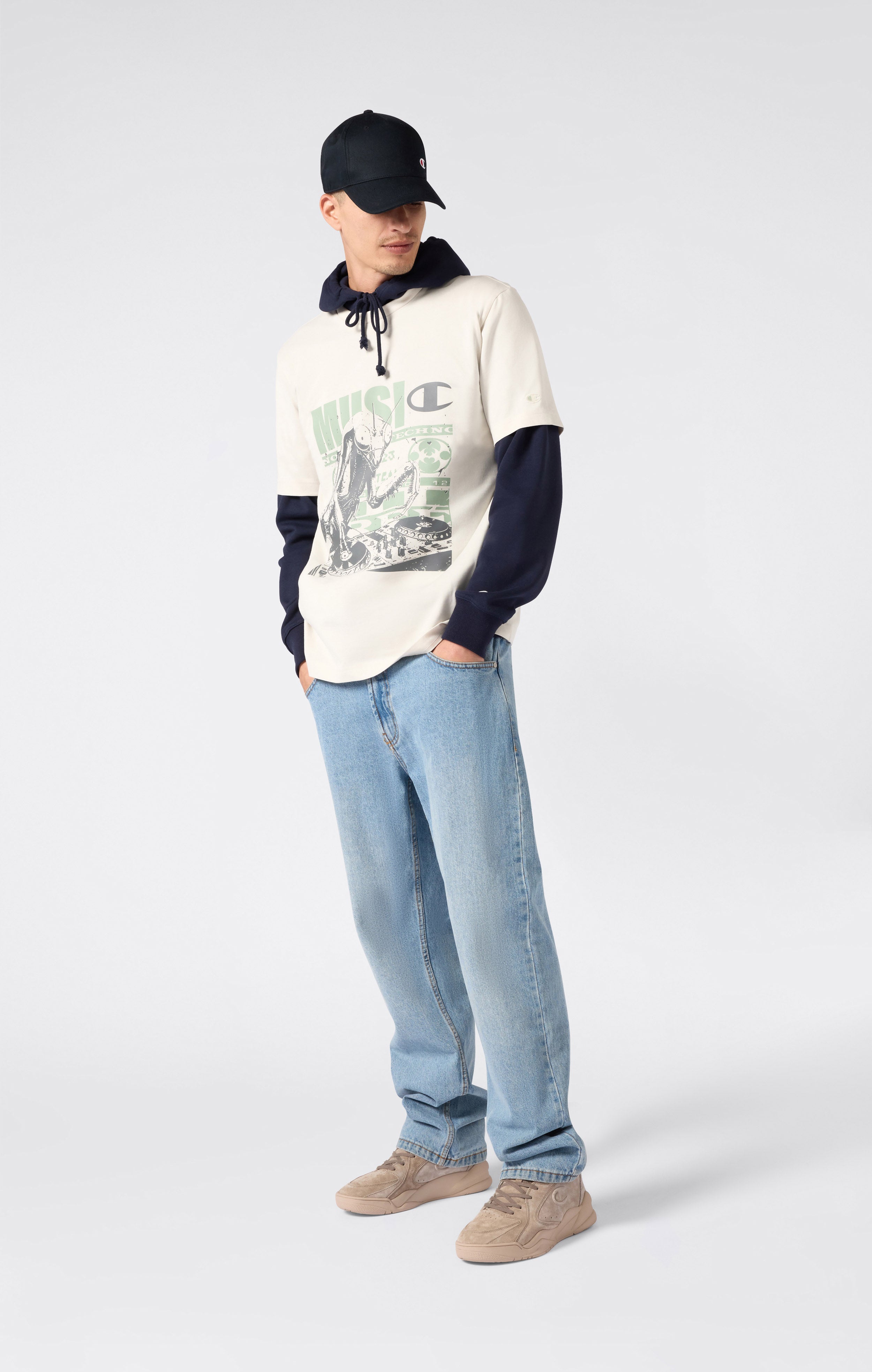 T-shirt Graphique Relax Fit pour Homme