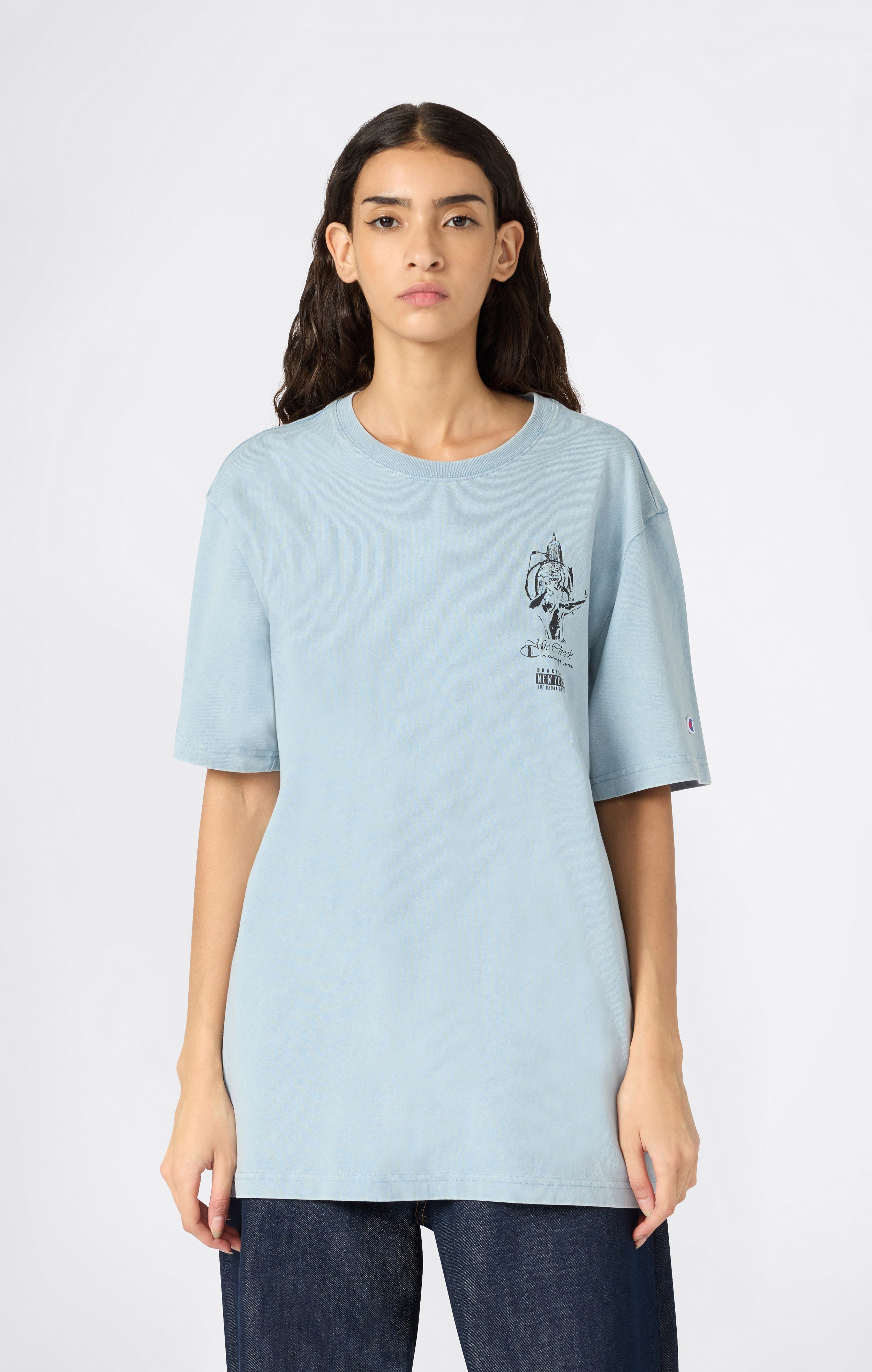 Grafik-T-Shirt REVERSE WEAVE für Herren