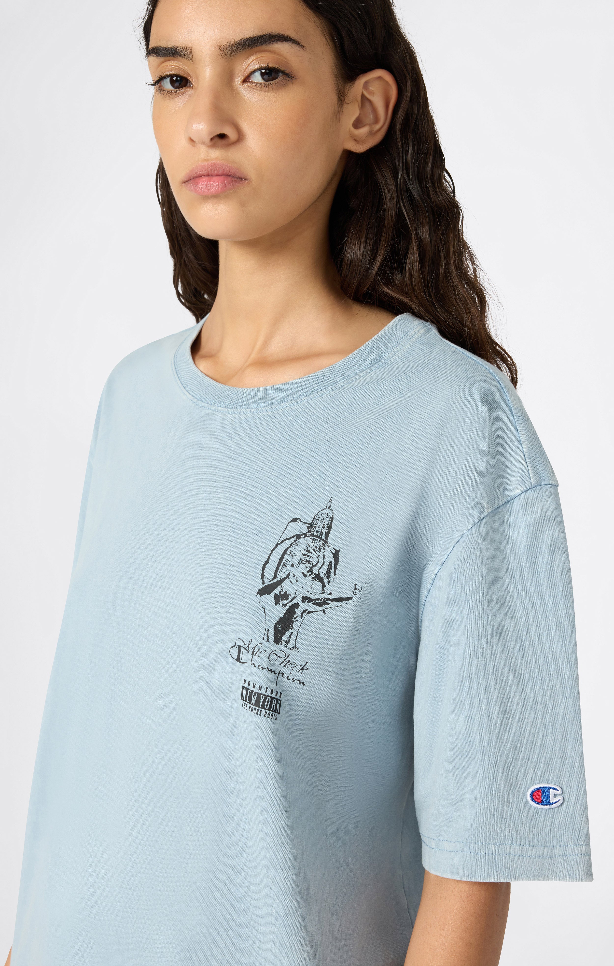 Grafik-T-Shirt REVERSE WEAVE für Herren