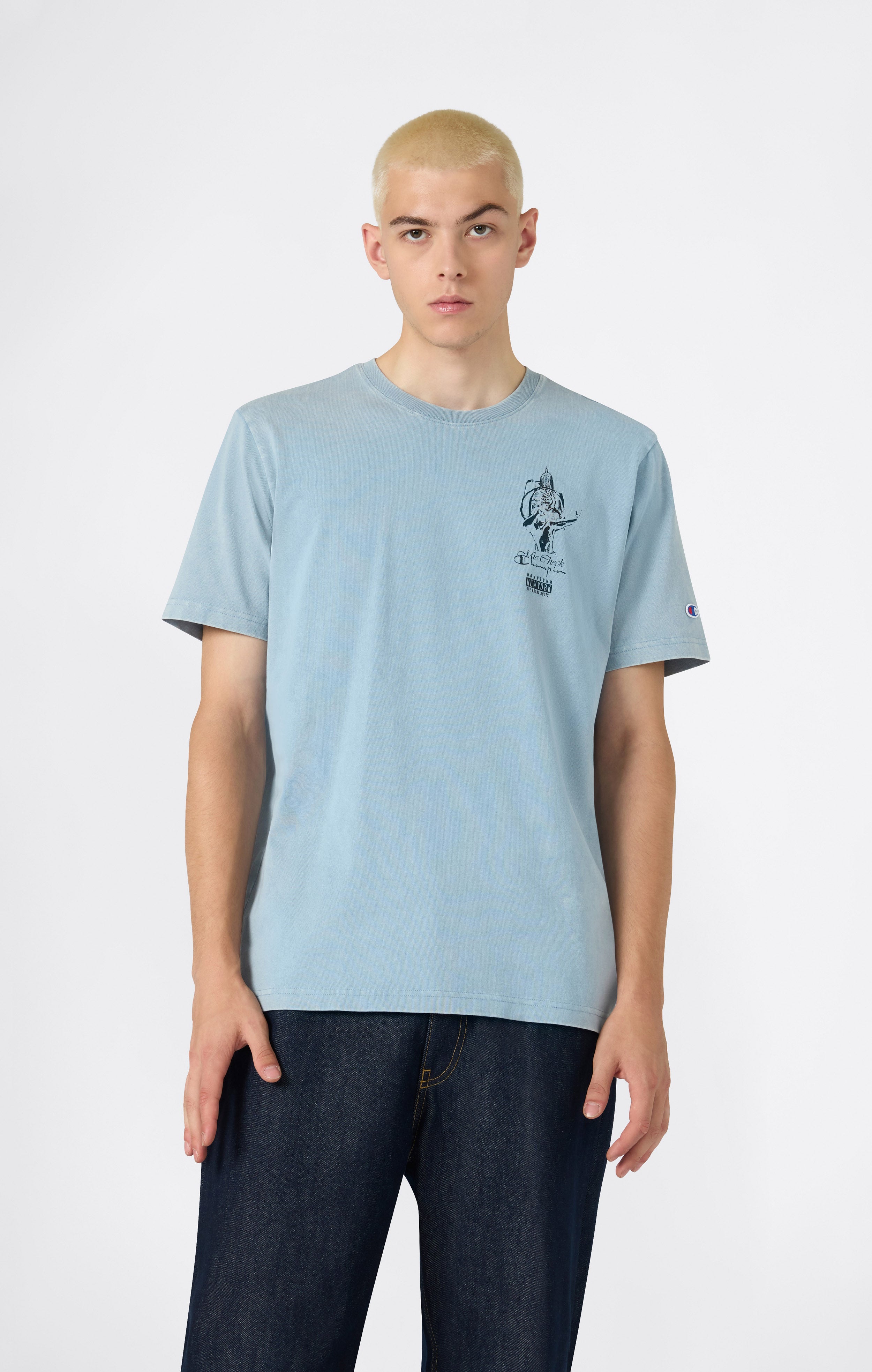 Grafik-T-Shirt REVERSE WEAVE für Herren