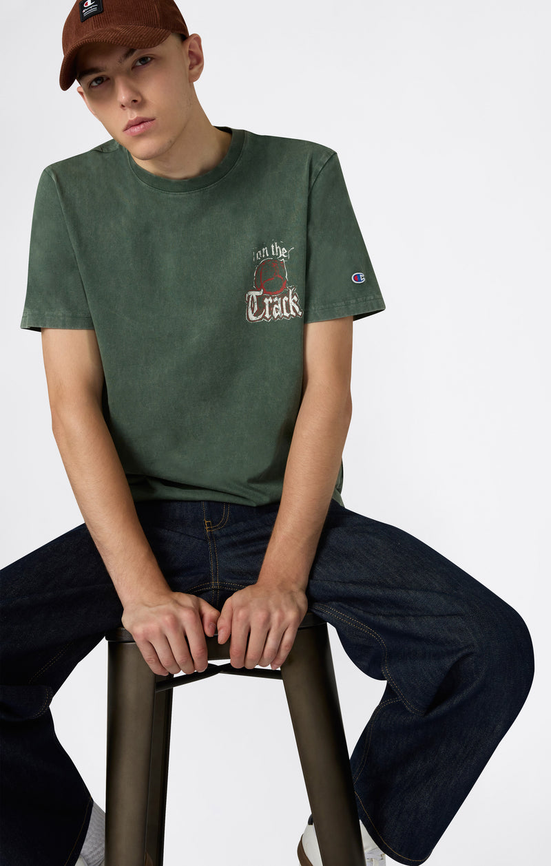 REVERSE WEAVE Men’s Graphic T-Shirt