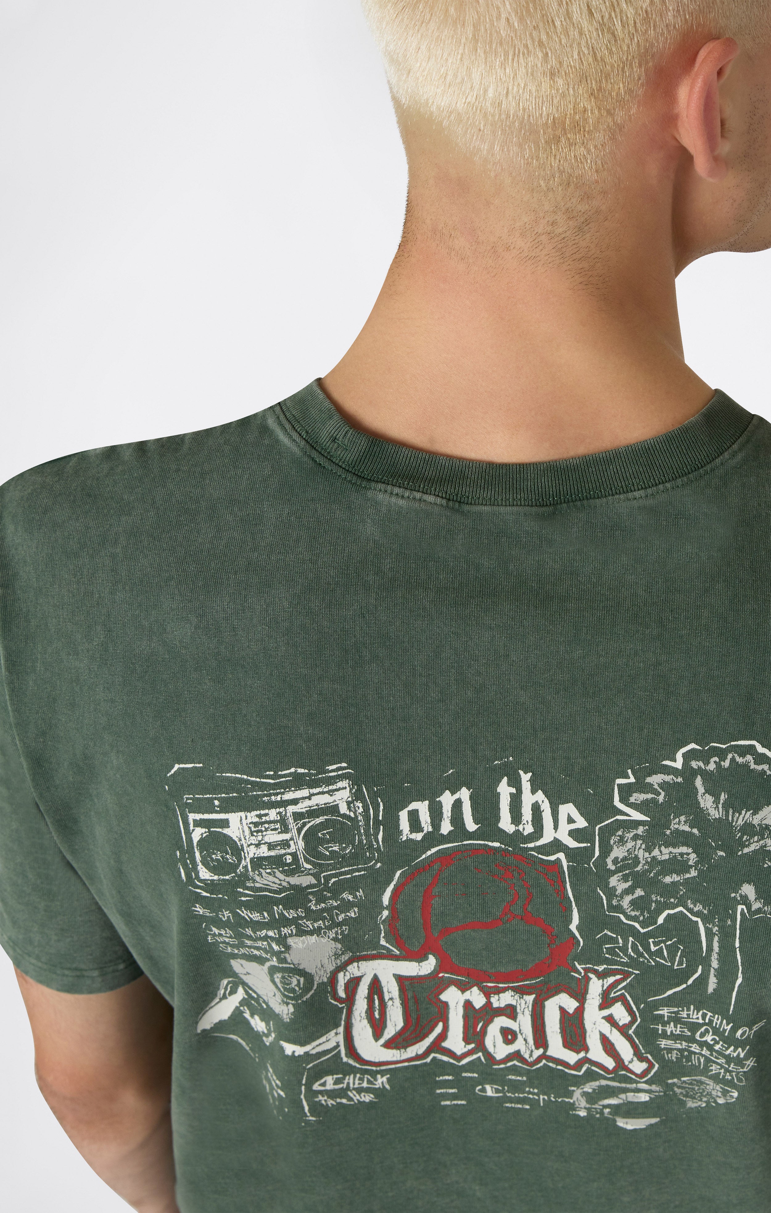 Grafik-T-Shirt REVERSE WEAVE für Herren