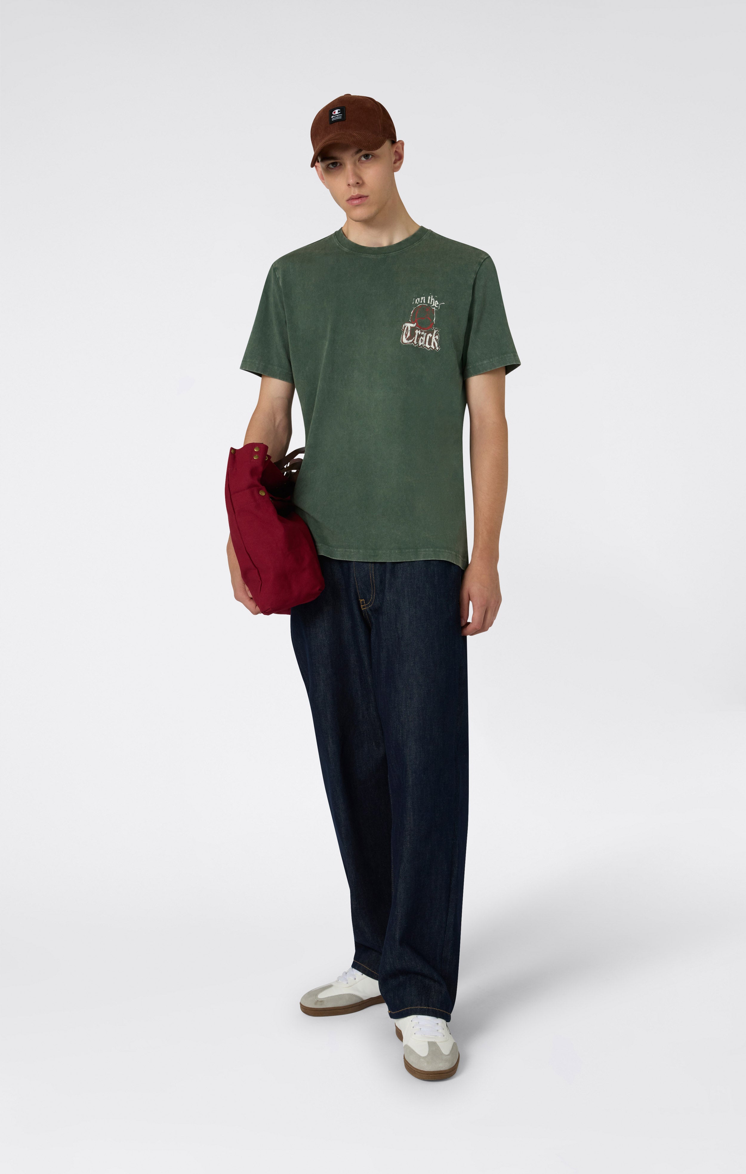 Grafik-T-Shirt REVERSE WEAVE für Herren