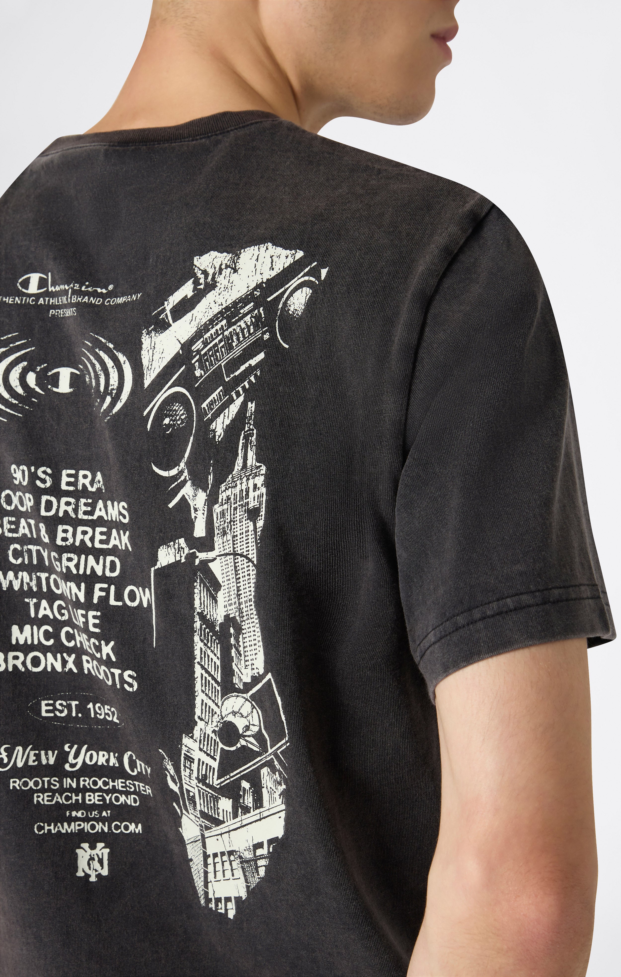 Grafik-T-Shirt REVERSE WEAVE für Herren