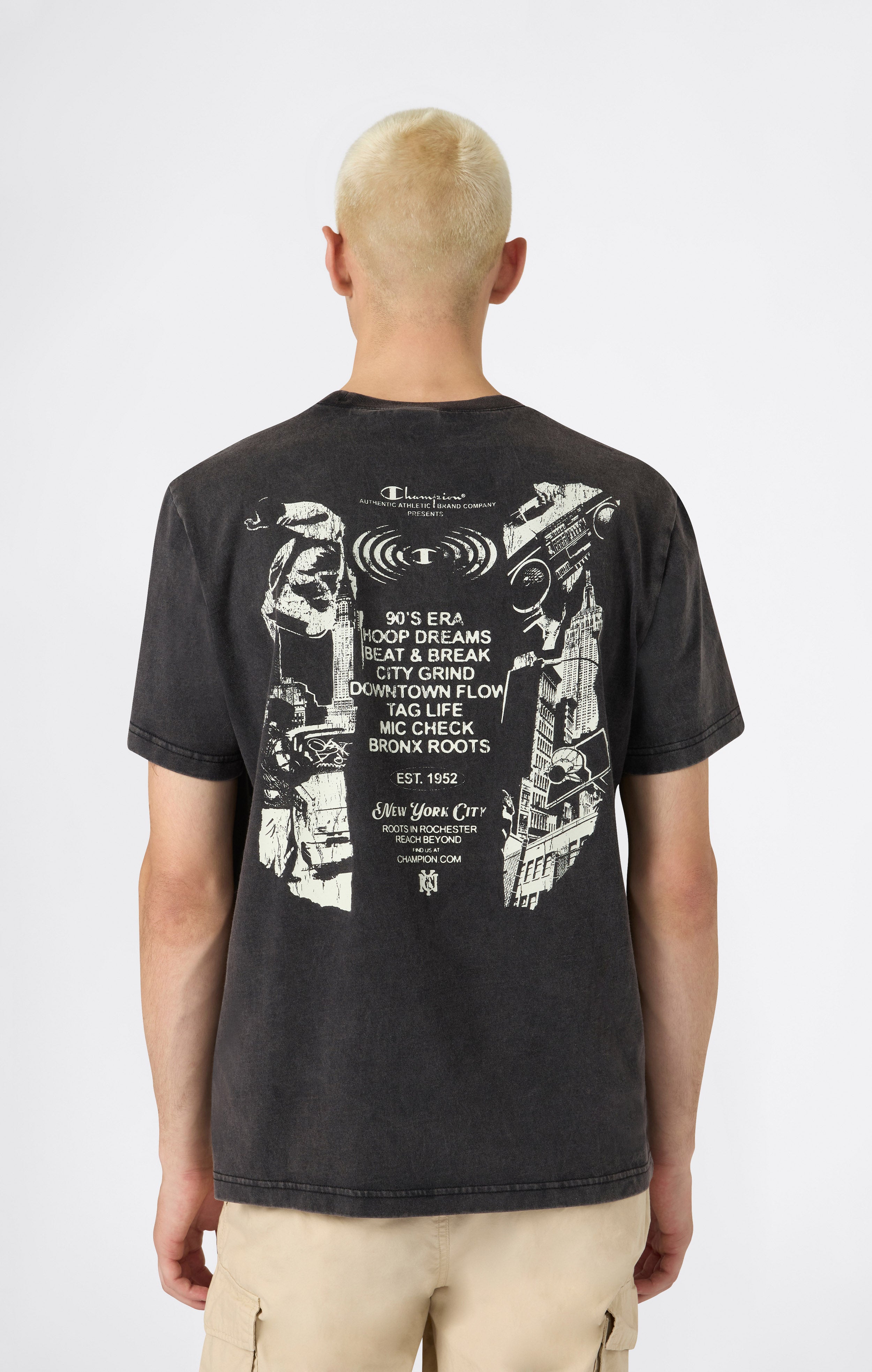 Grafik-T-Shirt REVERSE WEAVE für Herren