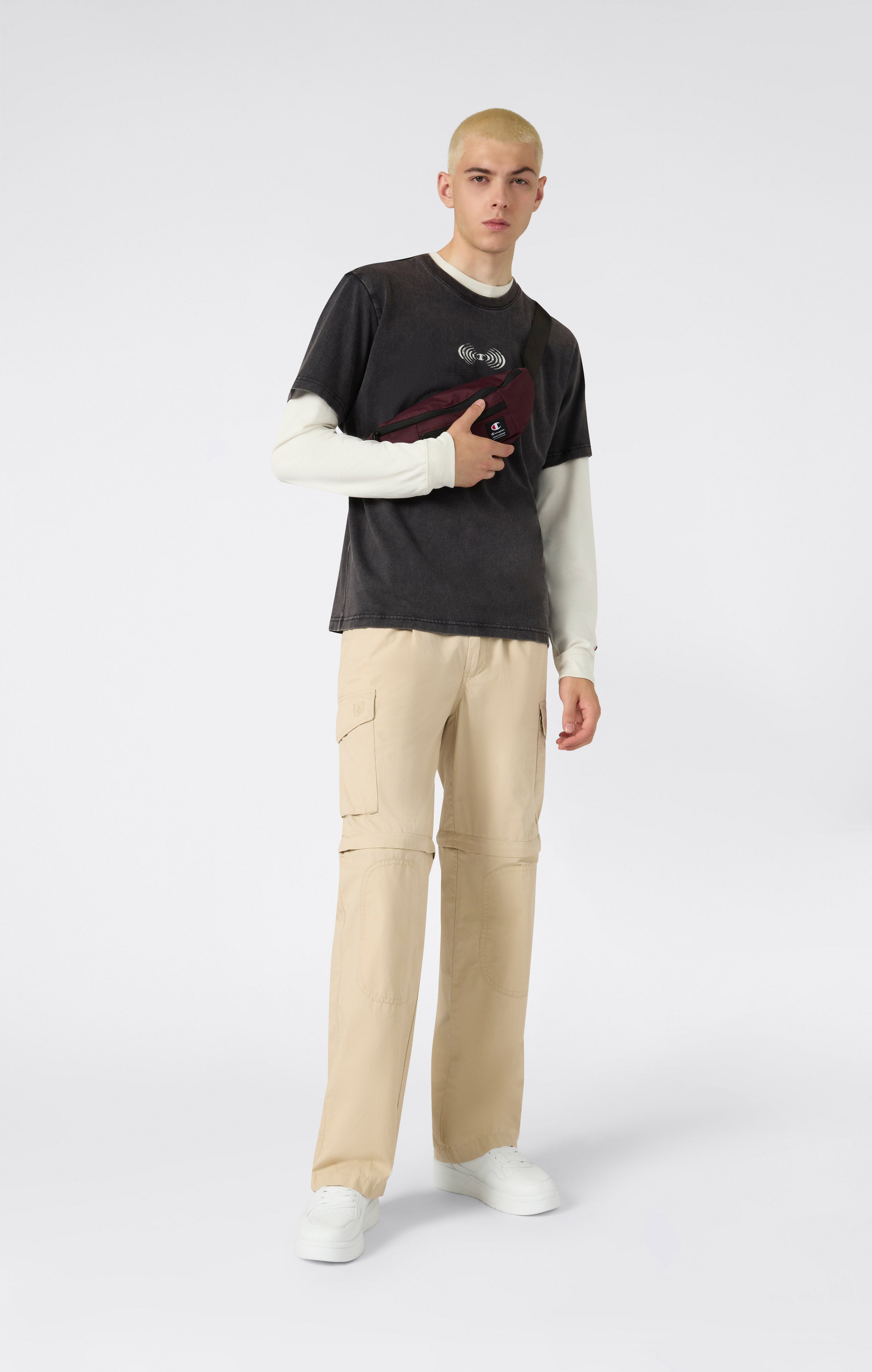 Grafik-T-Shirt REVERSE WEAVE für Herren