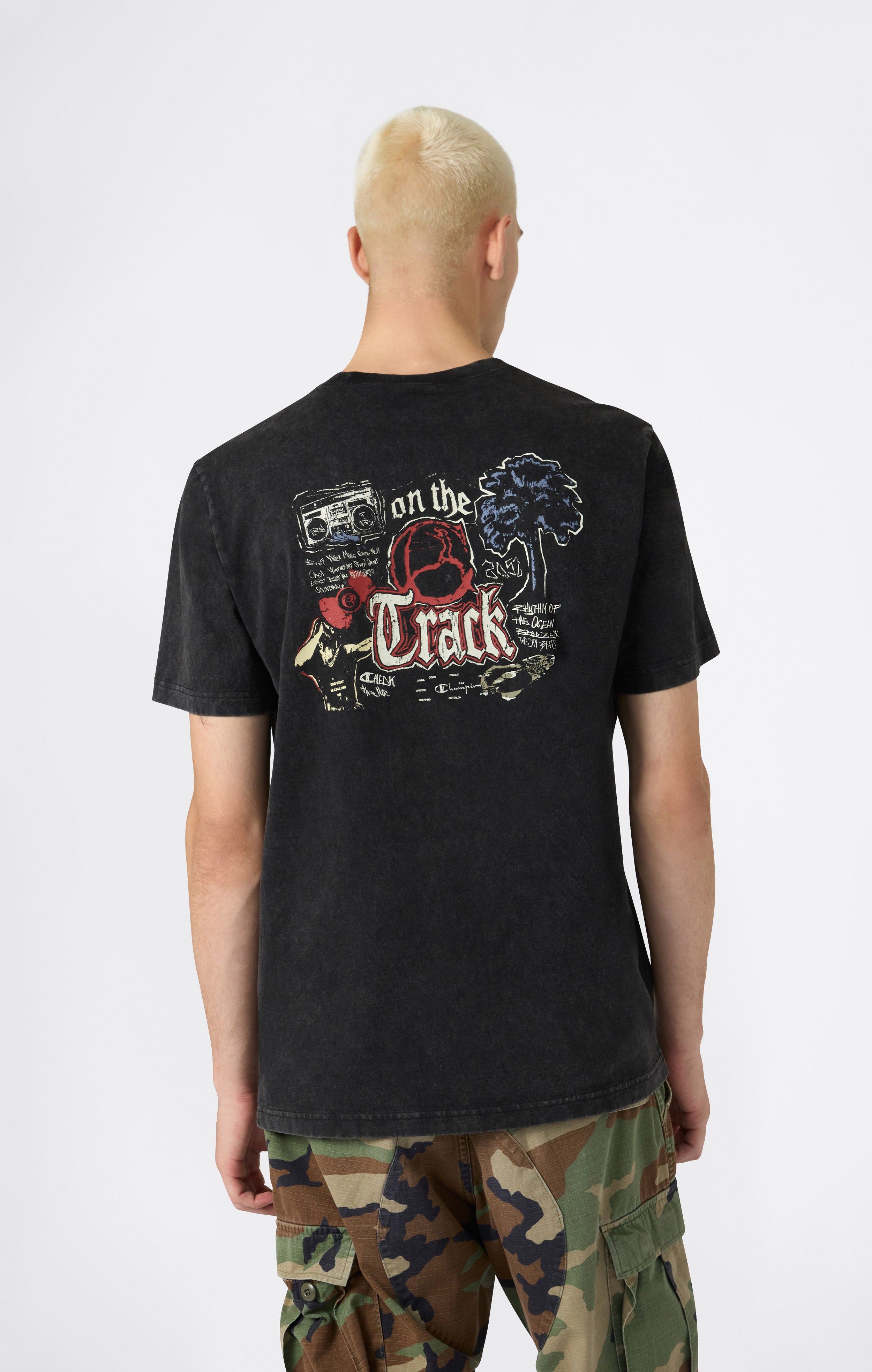 Grafik-T-Shirt REVERSE WEAVE für Herren