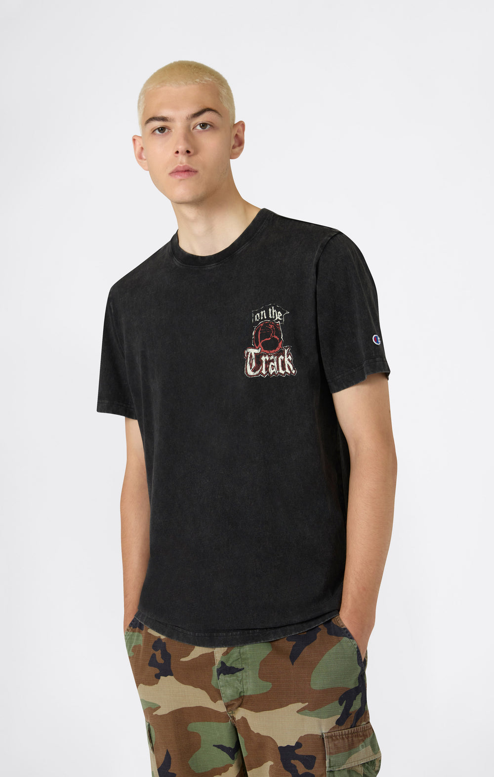 REVERSE WEAVE Men’s Graphic T-Shirt