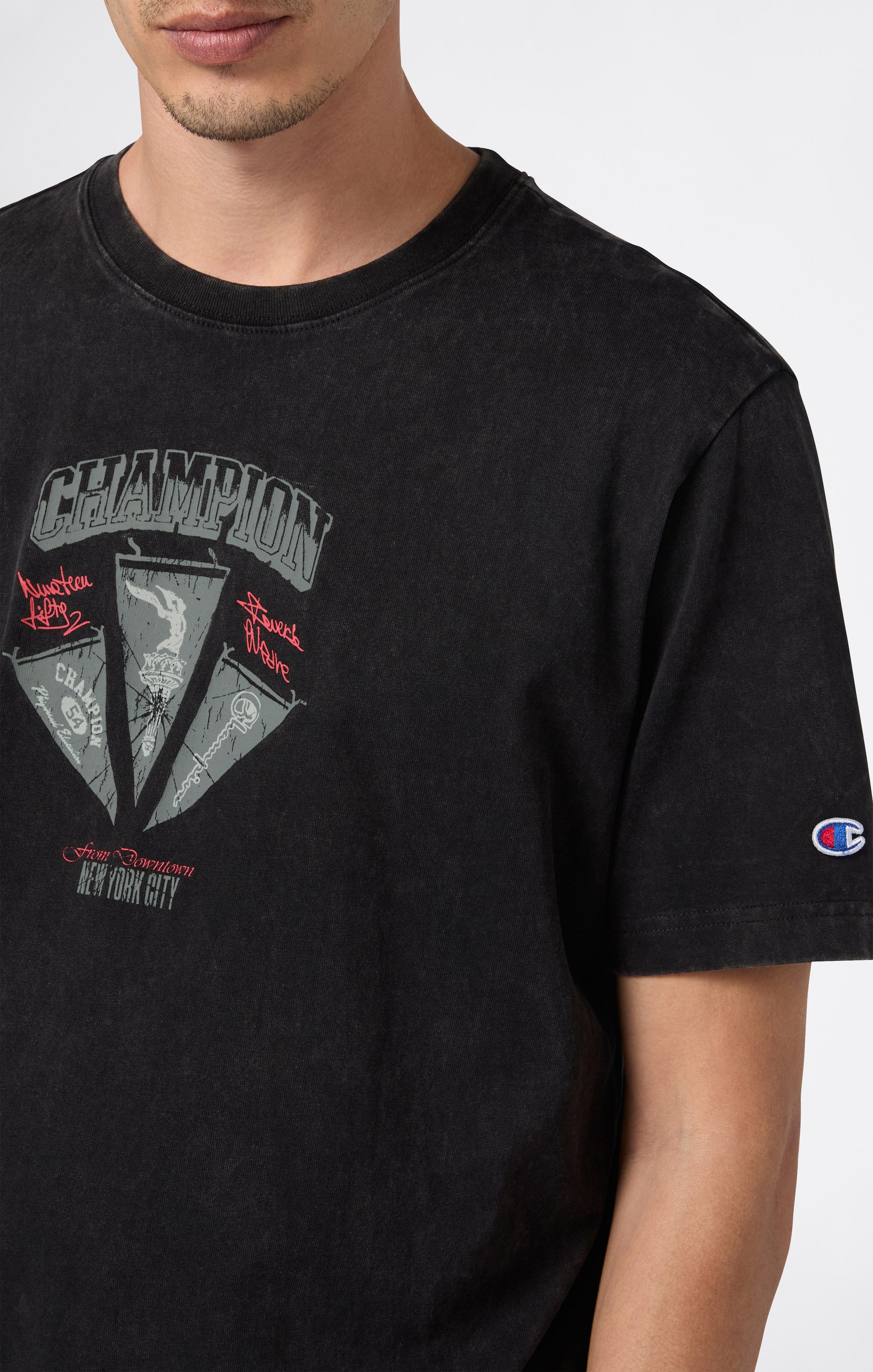 REVERSE WEAVE Men’s Graphic T-Shirt