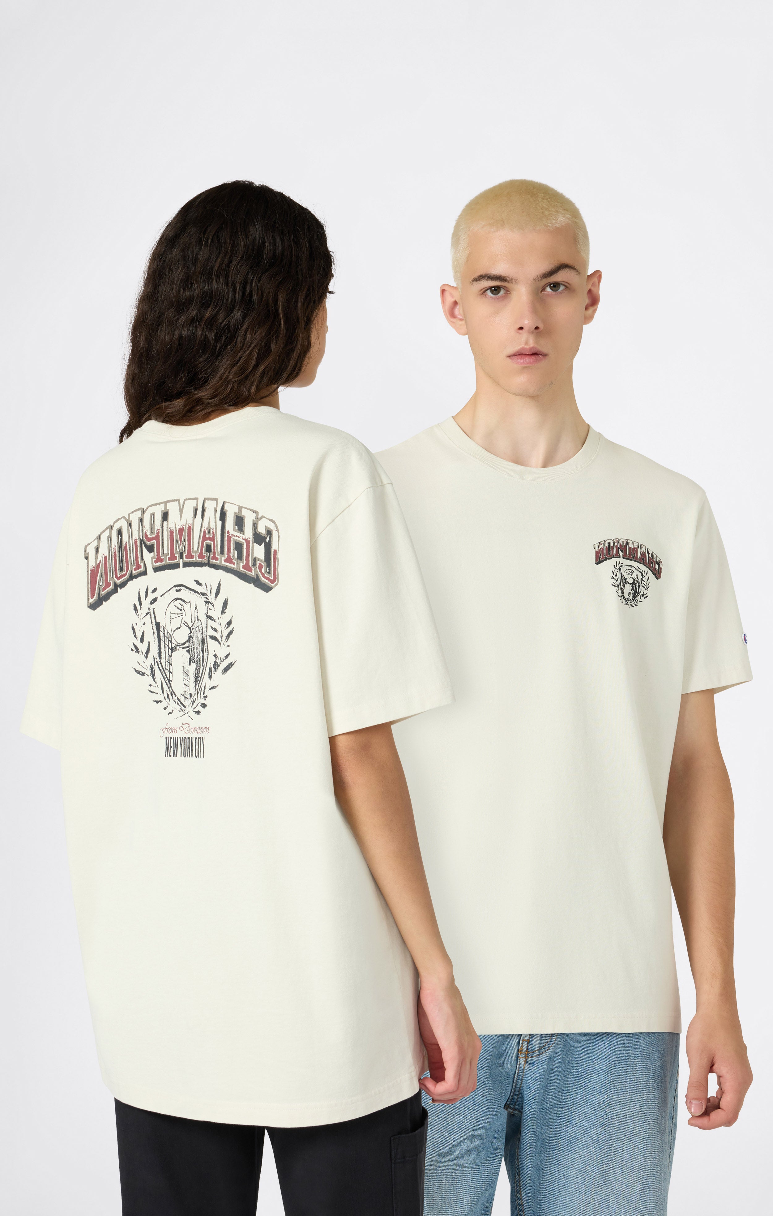 Grafik-T-Shirt REVERSE WEAVE für Herren