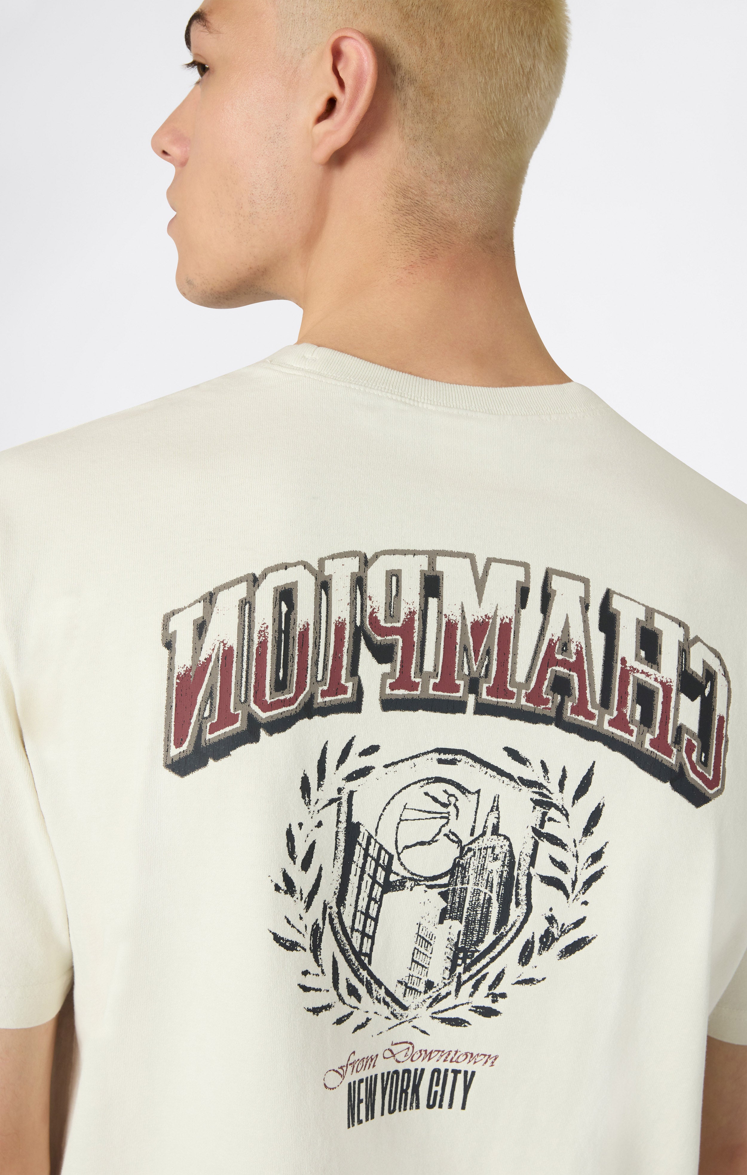 Grafik-T-Shirt REVERSE WEAVE für Herren