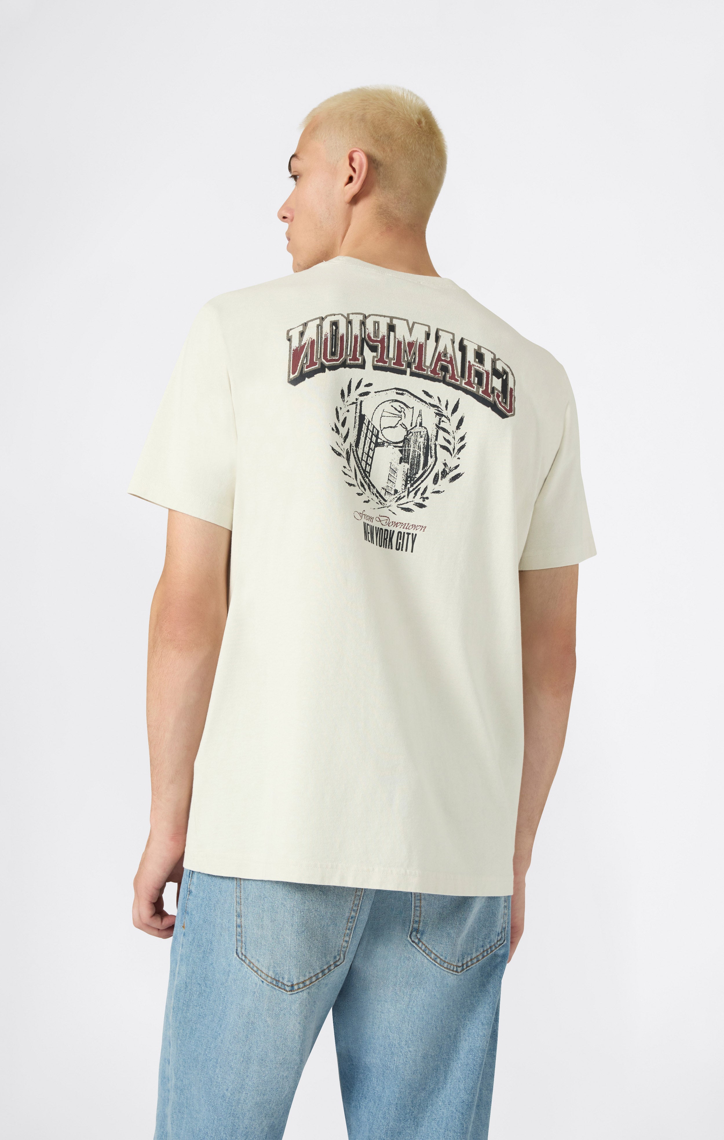 Grafik-T-Shirt REVERSE WEAVE für Herren