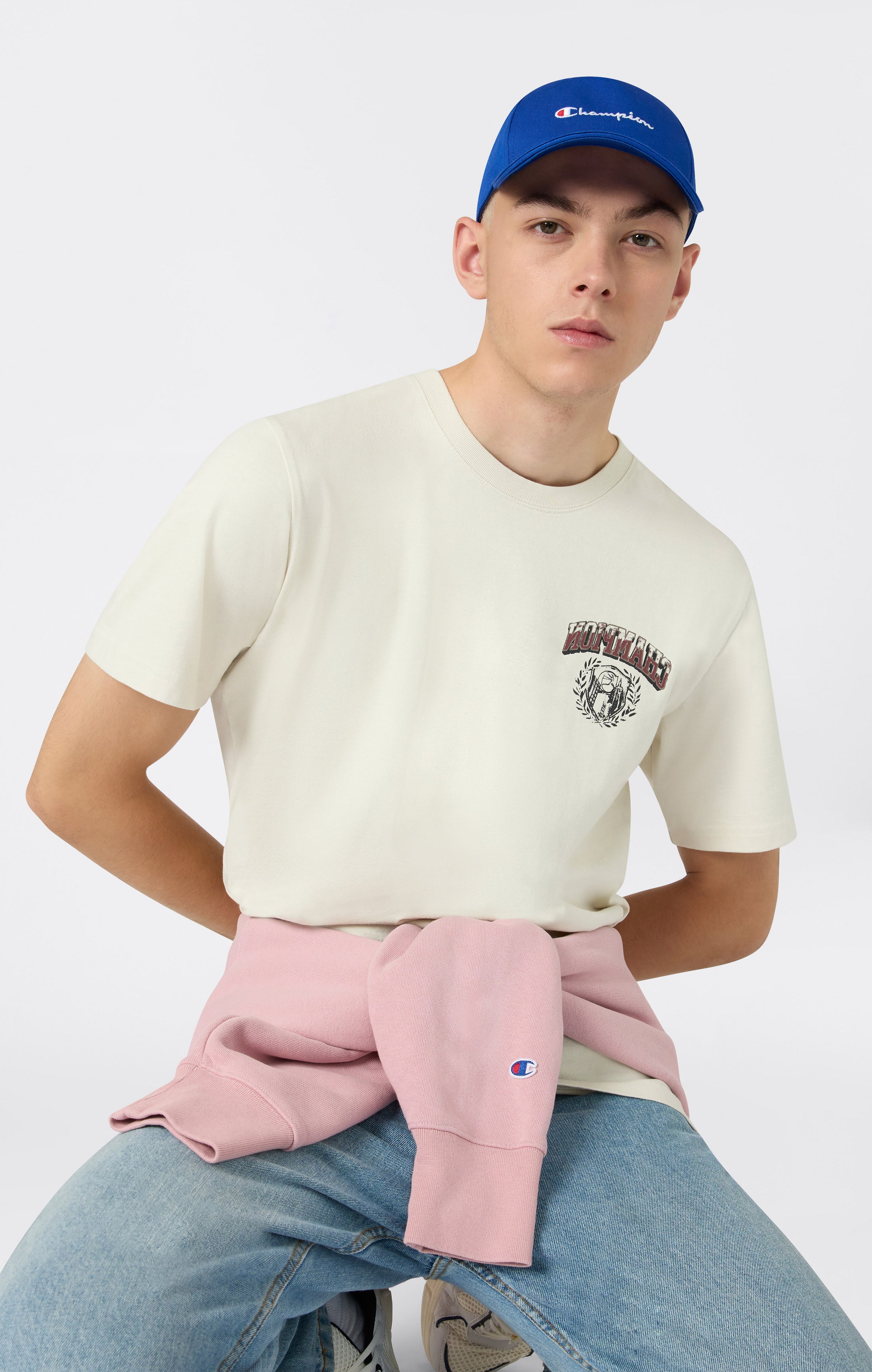 REVERSE WEAVE Men’s Graphic T-Shirt