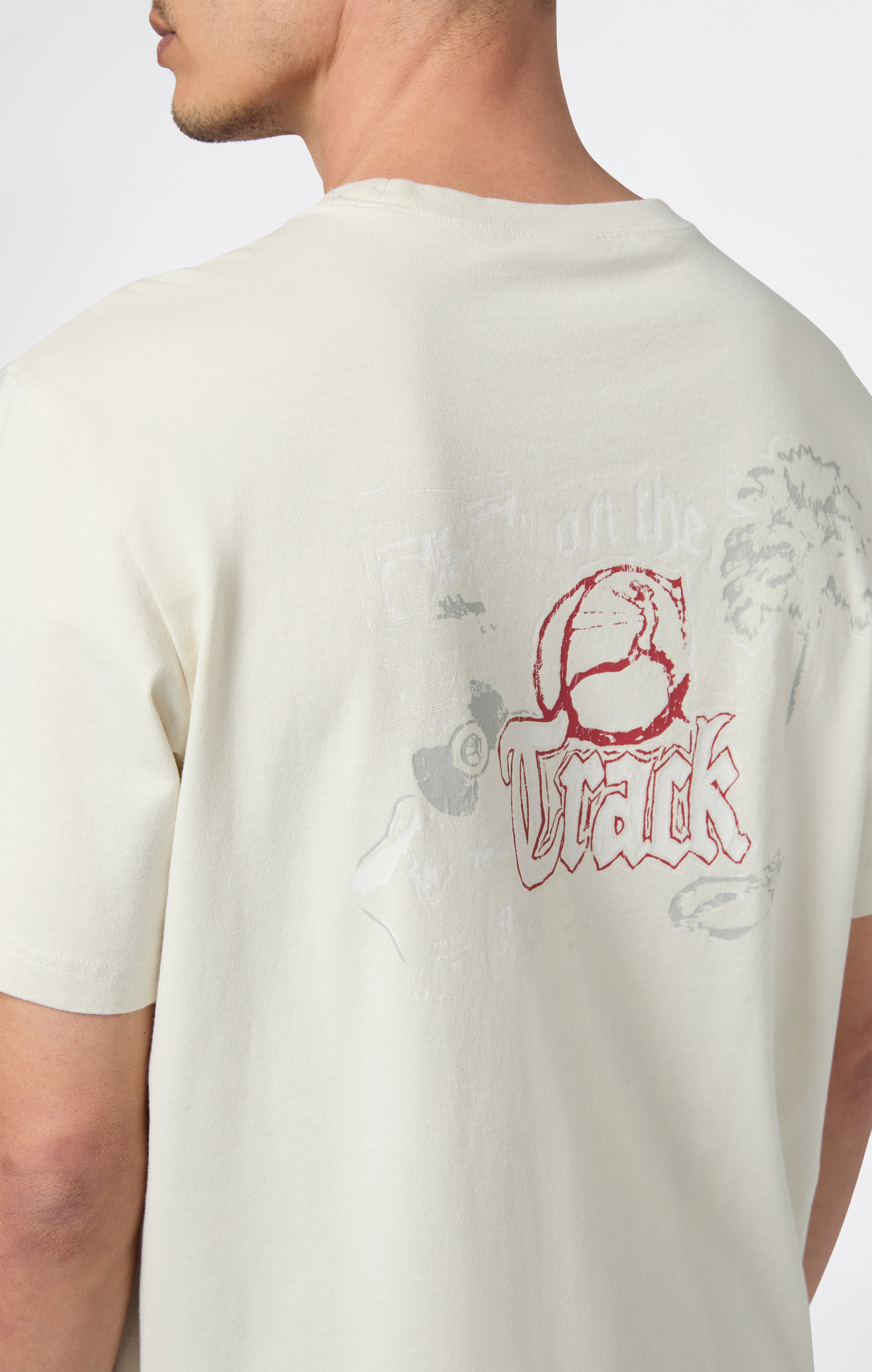 REVERSE WEAVE Men’s Graphic T-Shirt