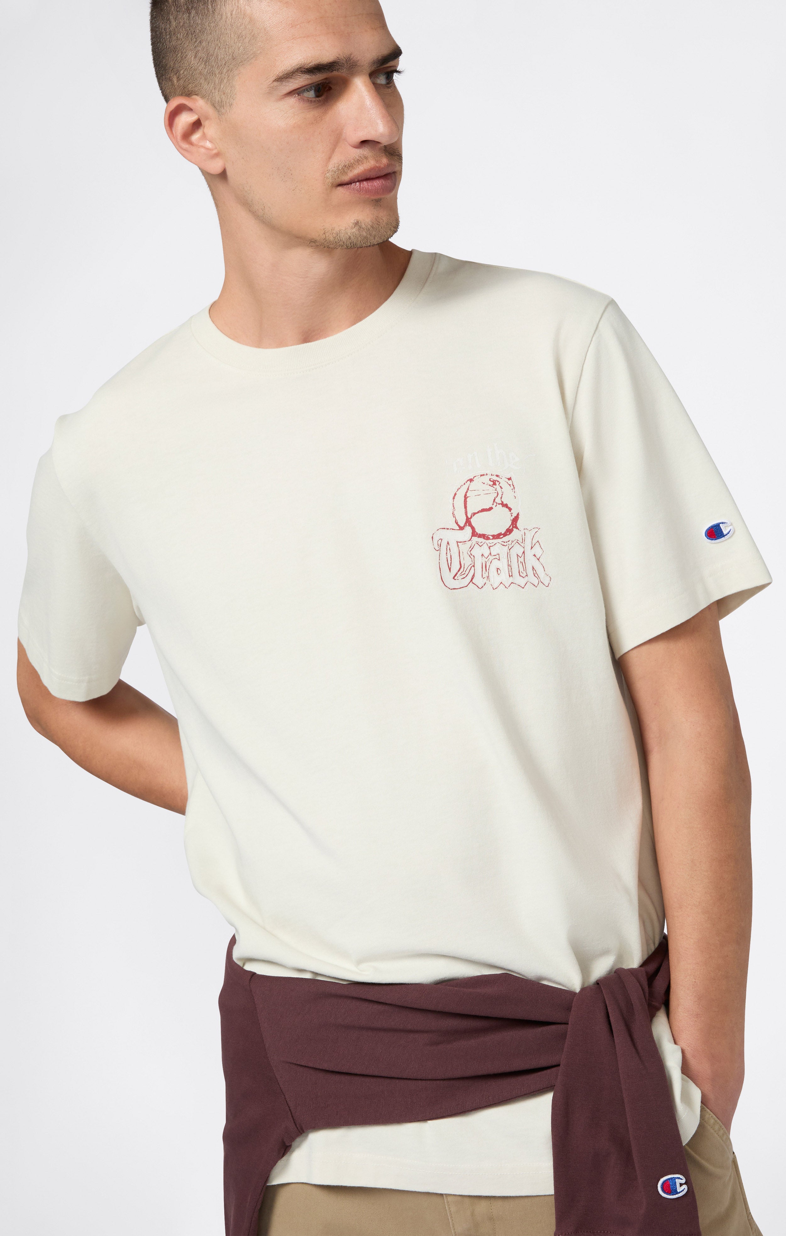 REVERSE WEAVE Men’s Graphic T-Shirt